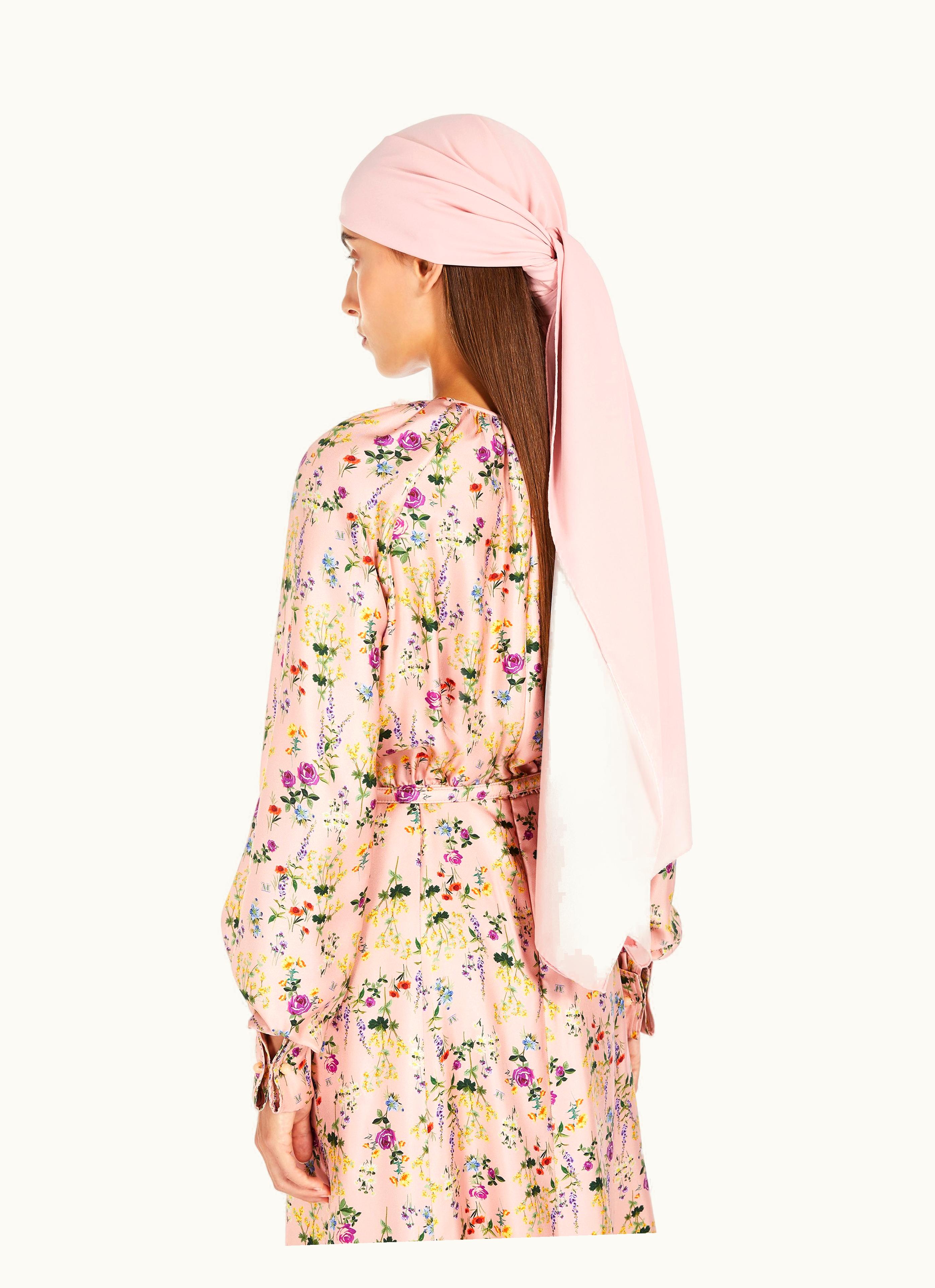 Max Mara Max Mara Silk Charmeuse Stole Pink Noli