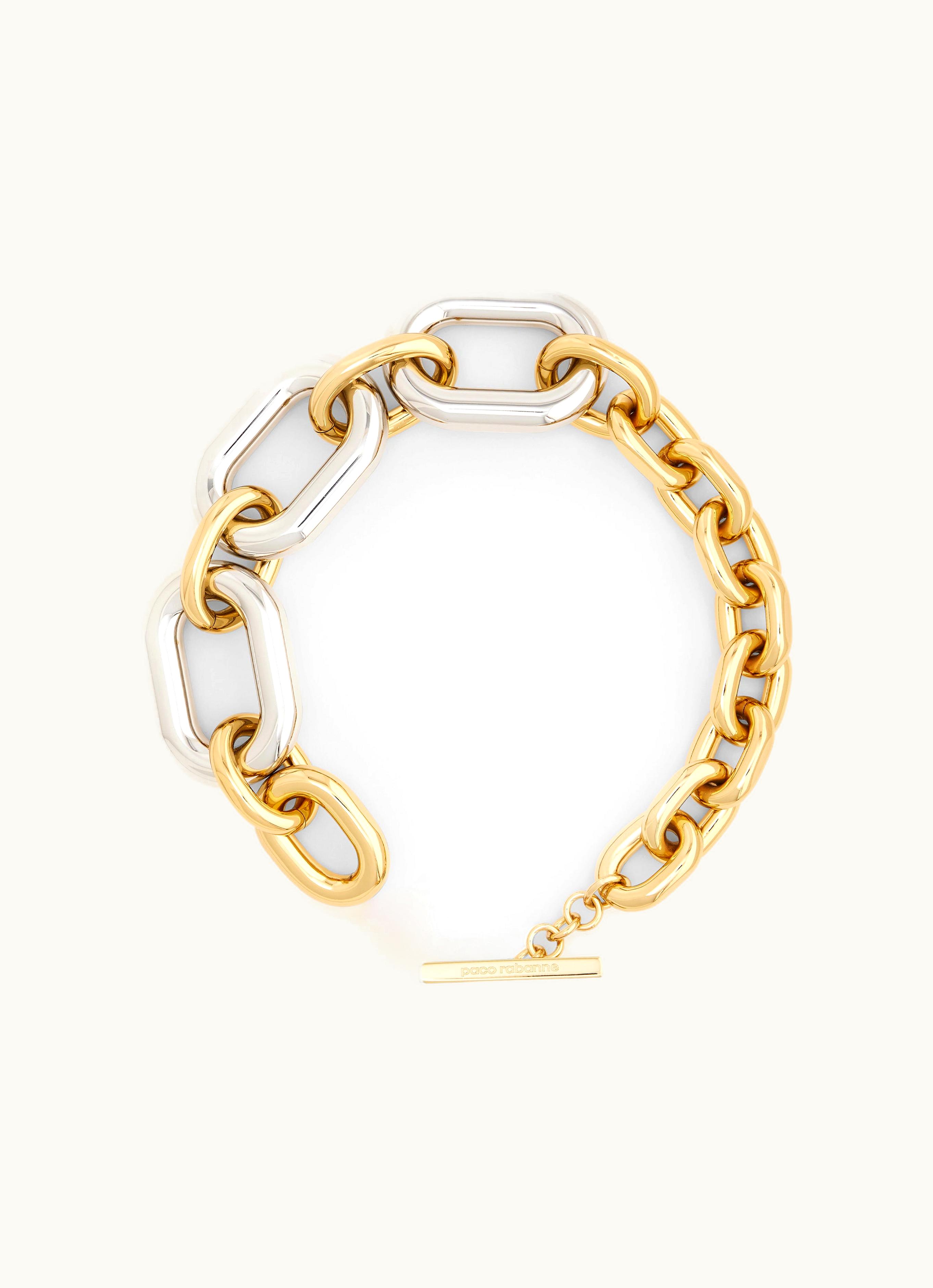 Rabanne Rabanne Gold And Silver Extra XL Link Necklace