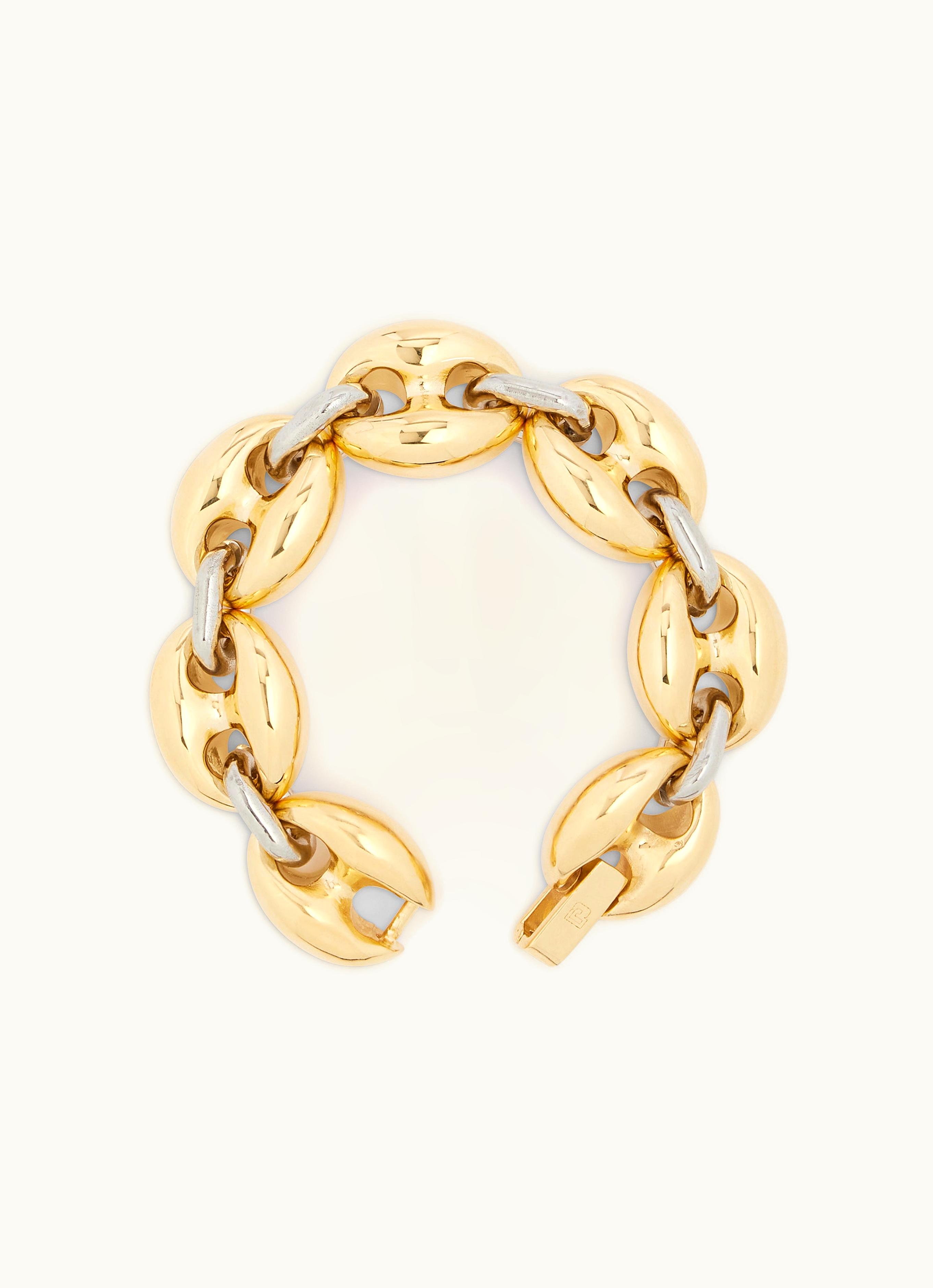 Rabanne Rabanne Eight Chunky Bicolored Bracelet