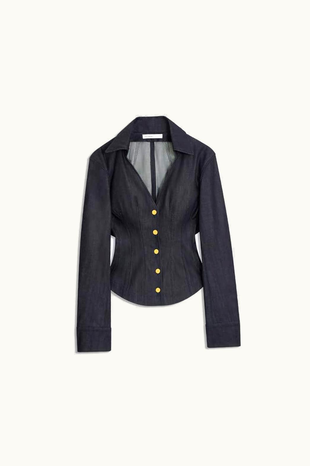 Schiaparelli Schiaparelli Low-Cut Oversized Sleeves Raw