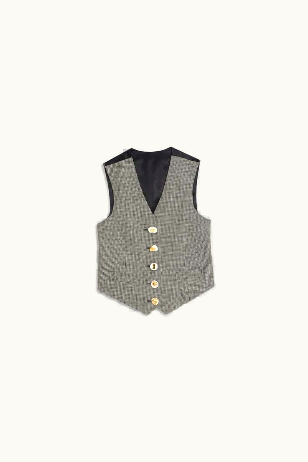 Schiaparelli Schiaparelli Houndtsooth Vest