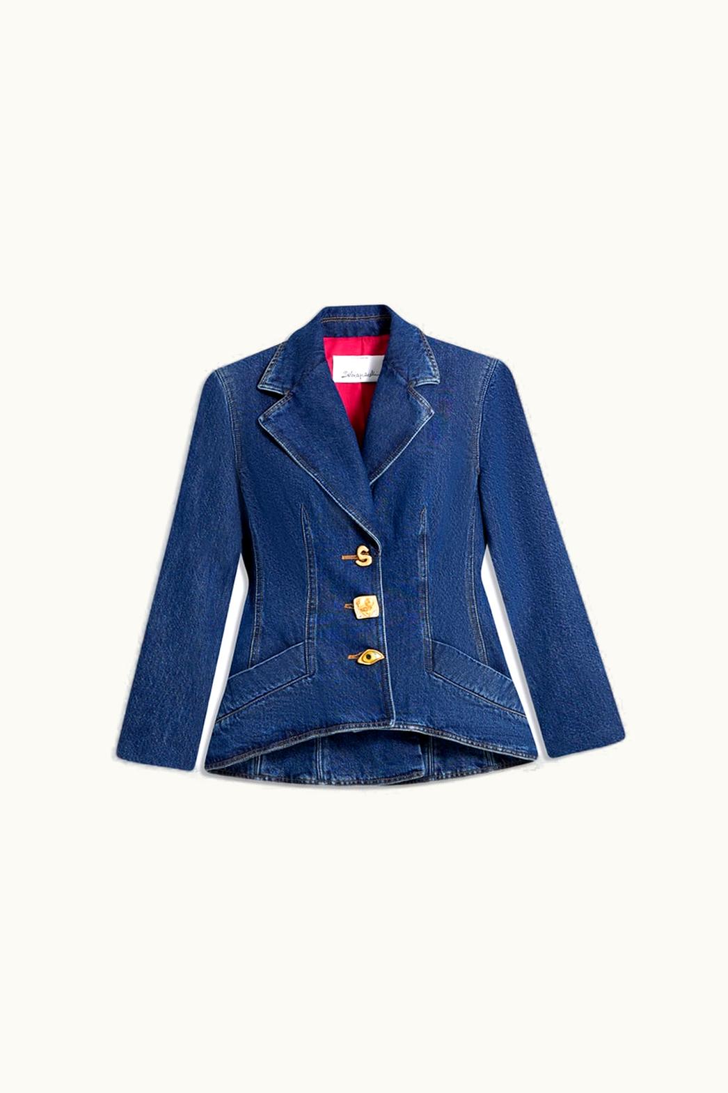 Schiaparelli Schiaparelli Denim Basque Jacket