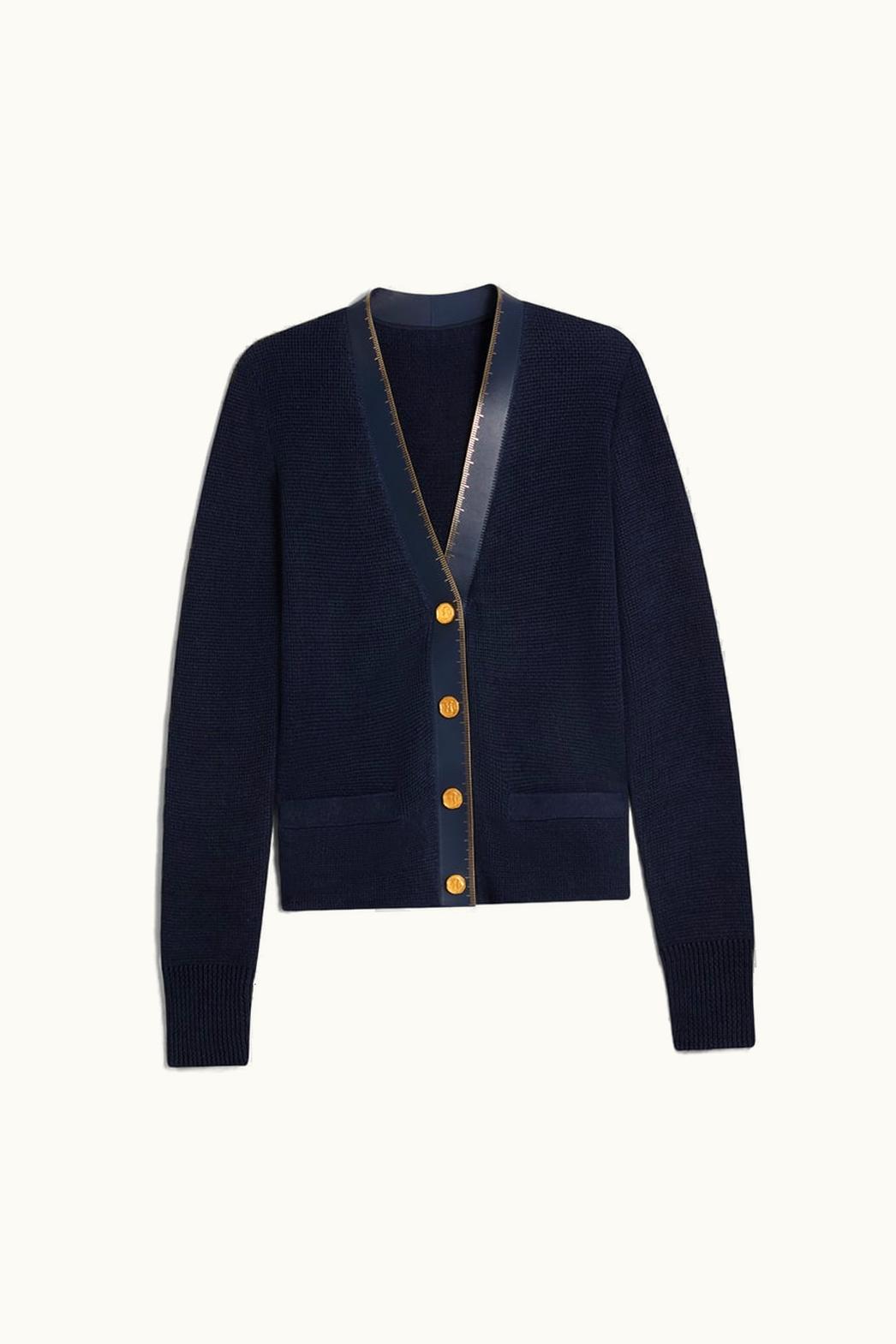 Schiaparelli Schiaparelli Mètre Ruban Cardigan Luxe Rose Gold