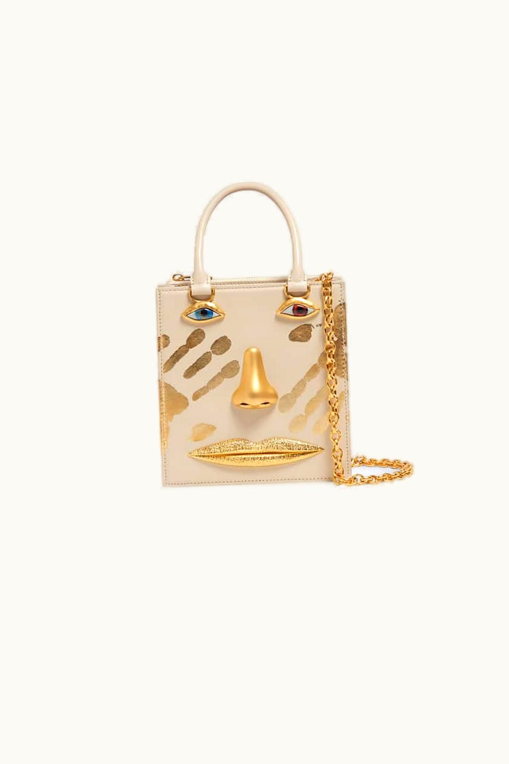 Schiaparelli Schiaparelli Handprint Anatomy Jewelry Bag