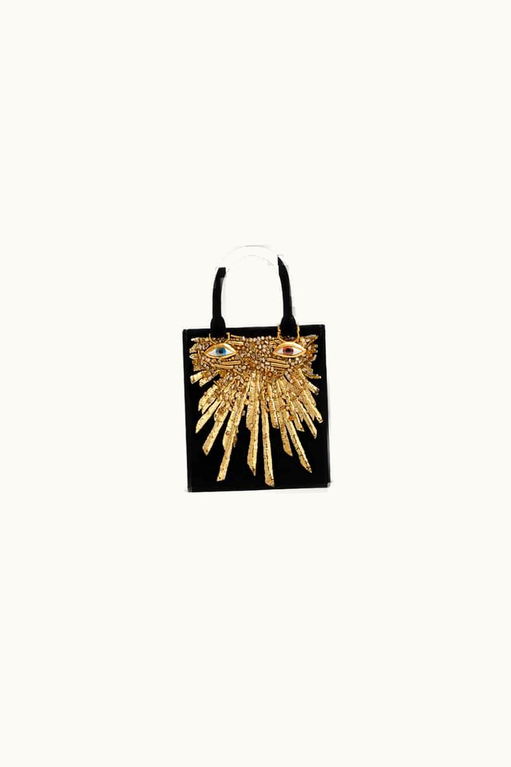 Schiaparelli Schiaparelli Mini Anatomy Embroidered Bag