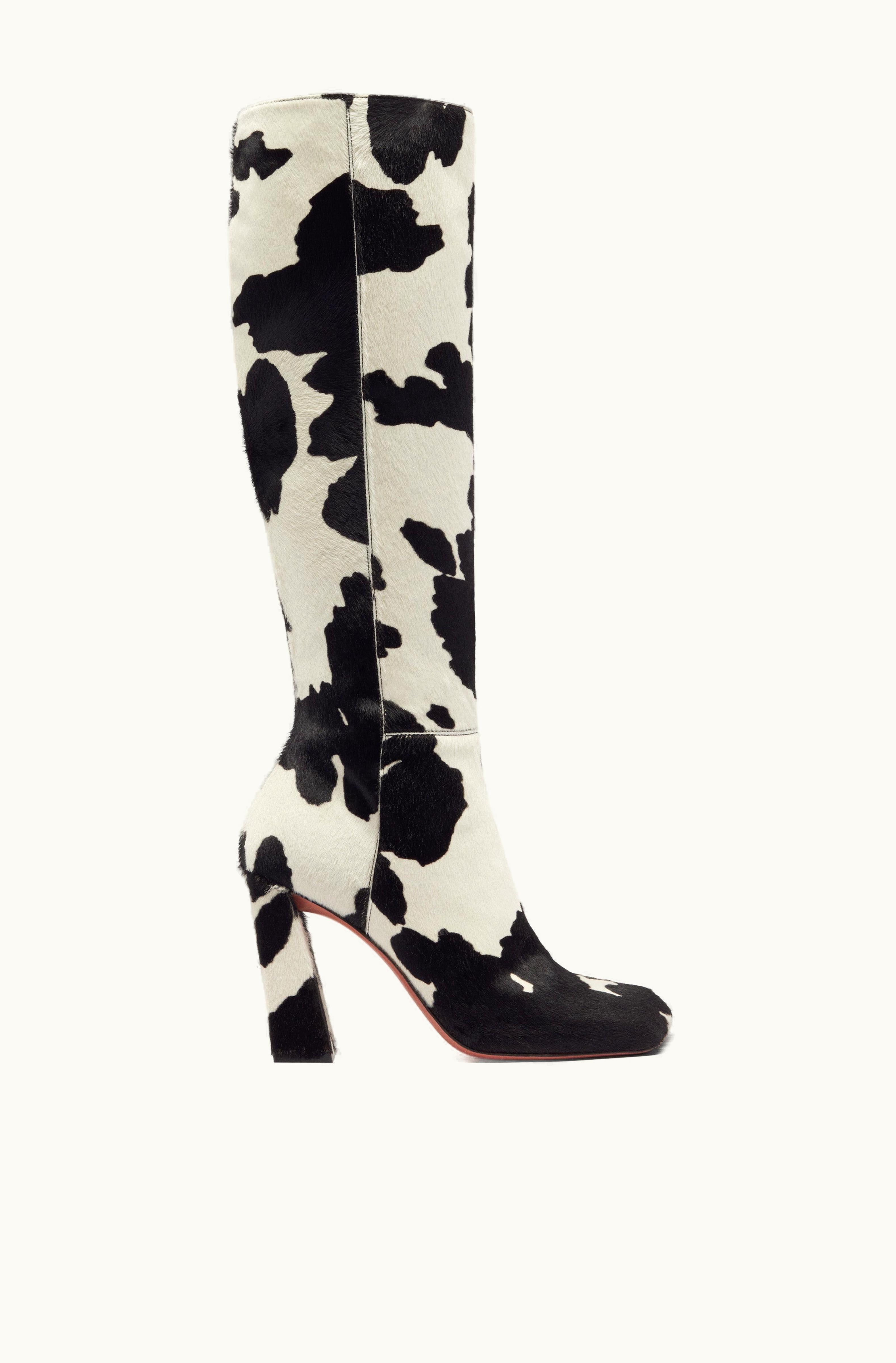 Amina Muaddi Amina Muaddi Marine Boot Texas Pony