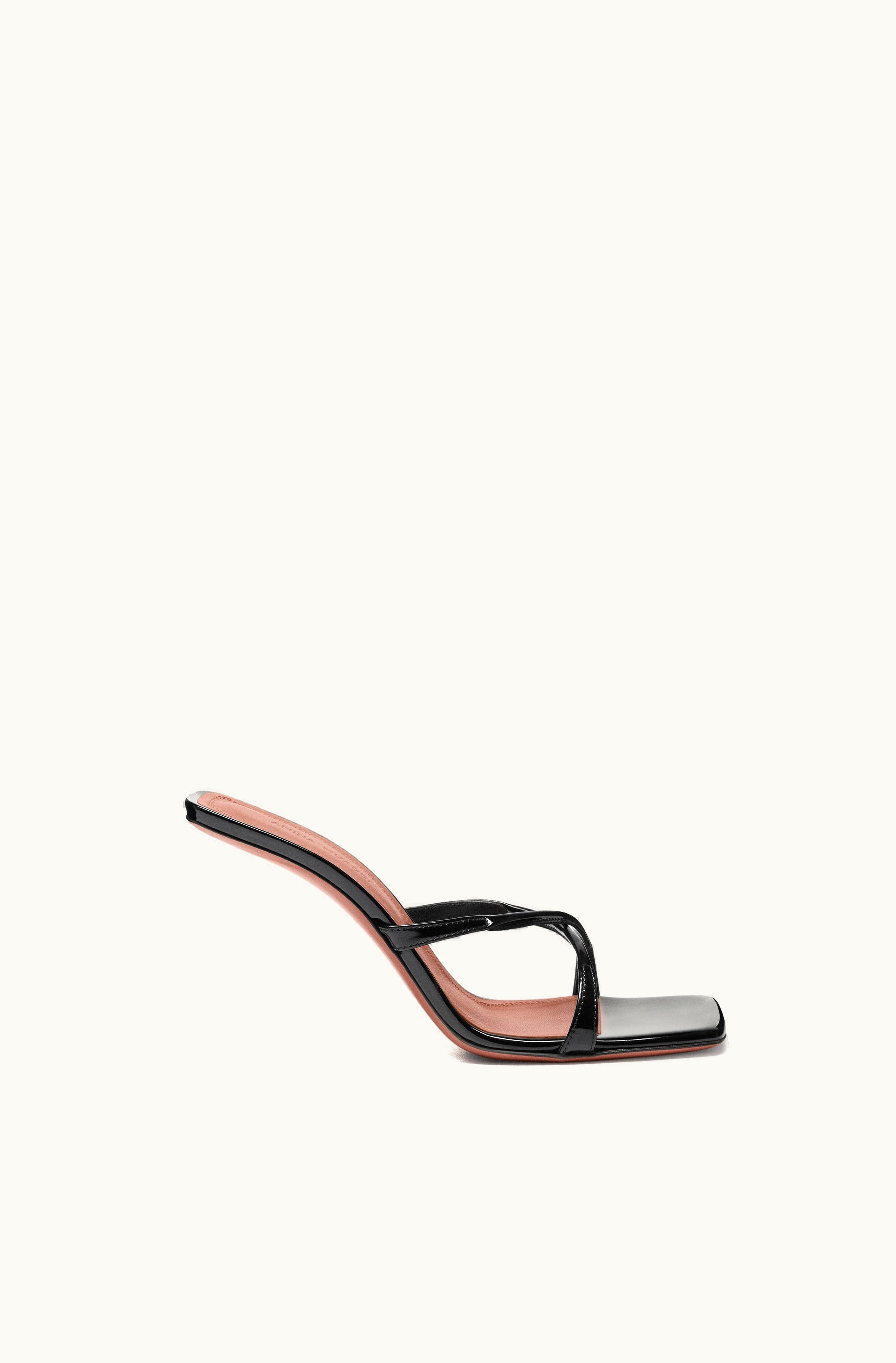 Amina Muaddi Amina Muaddi Adriana Slipper Black Patent