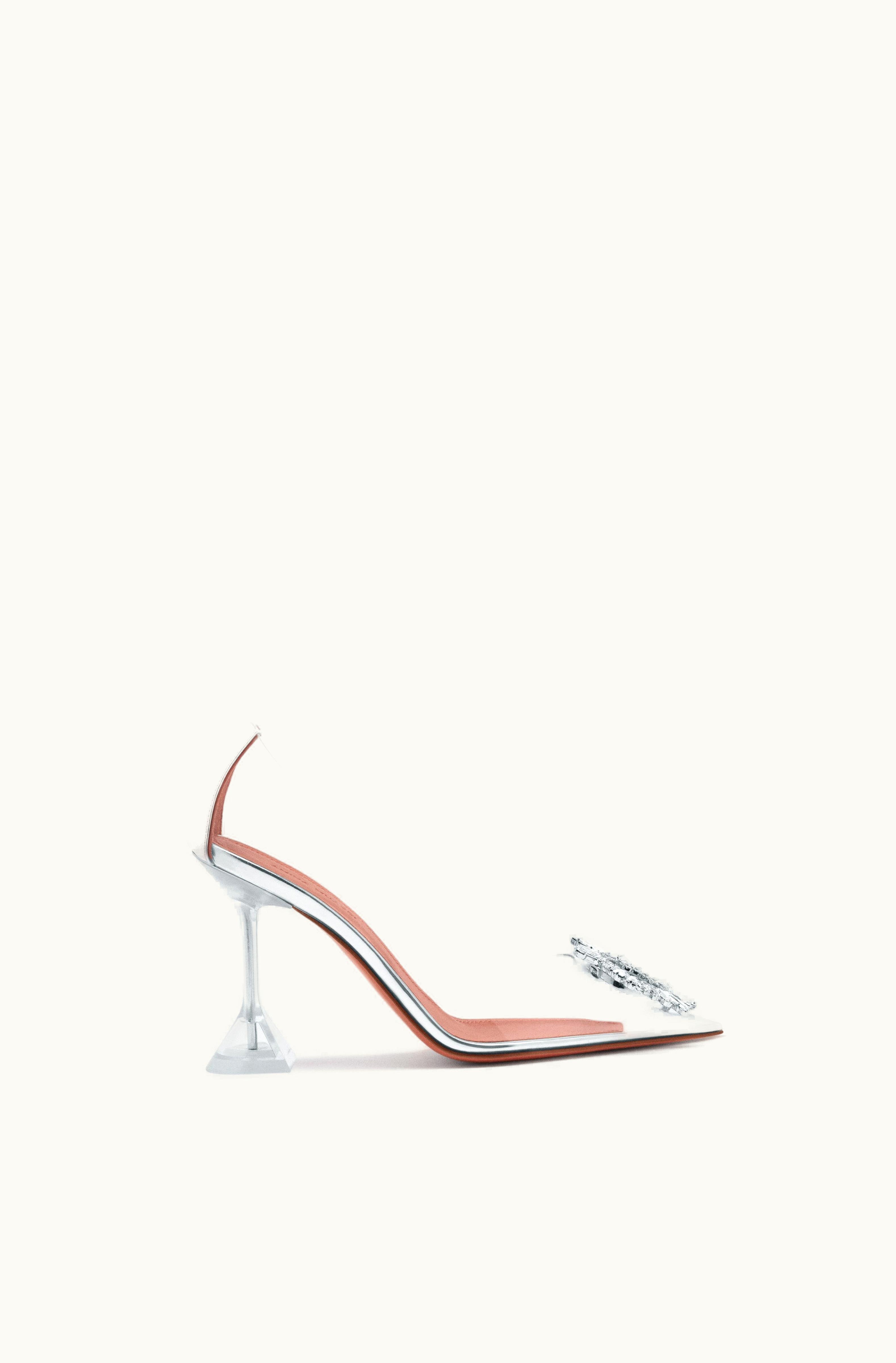 Amina Muaddi Amina Muaddi Begum Glass Pump Transparent Pvc