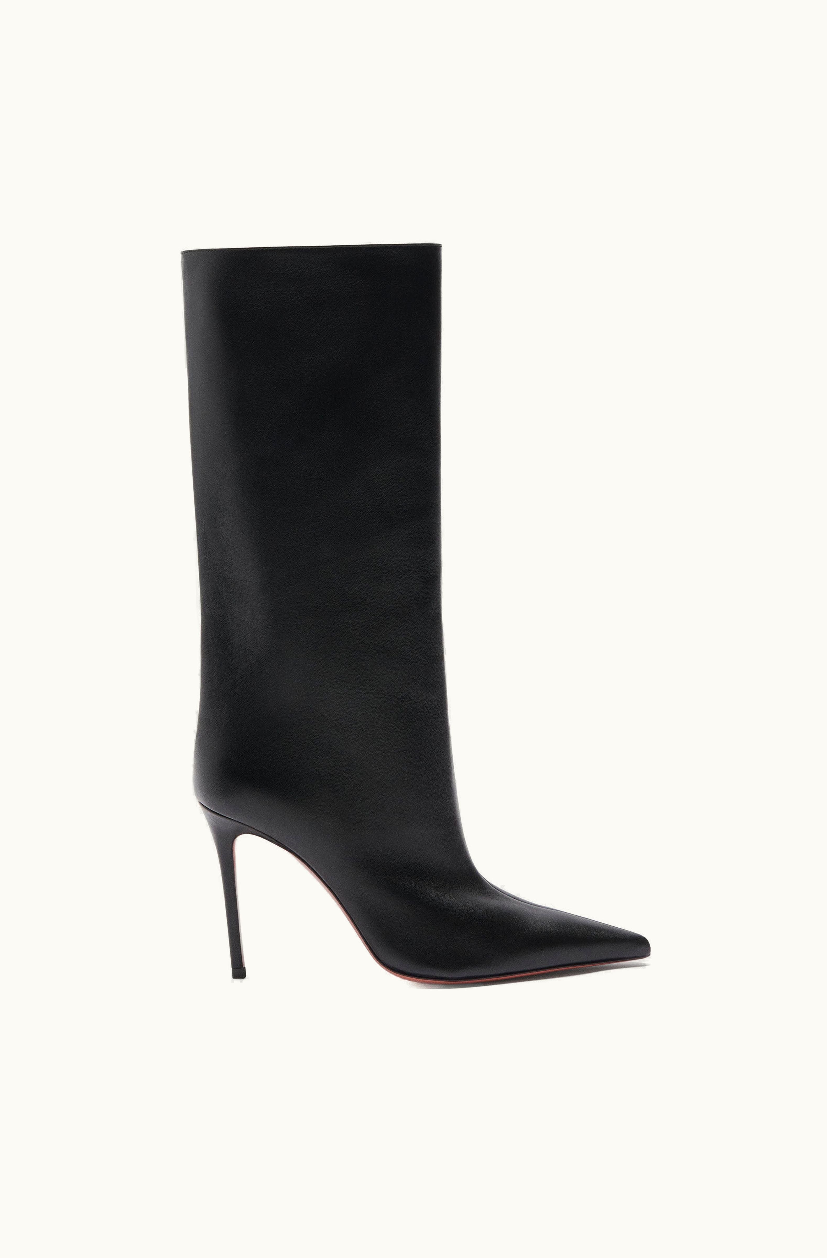 Amina Muaddi Amina Muaddi Fiona Boot Black Nappa