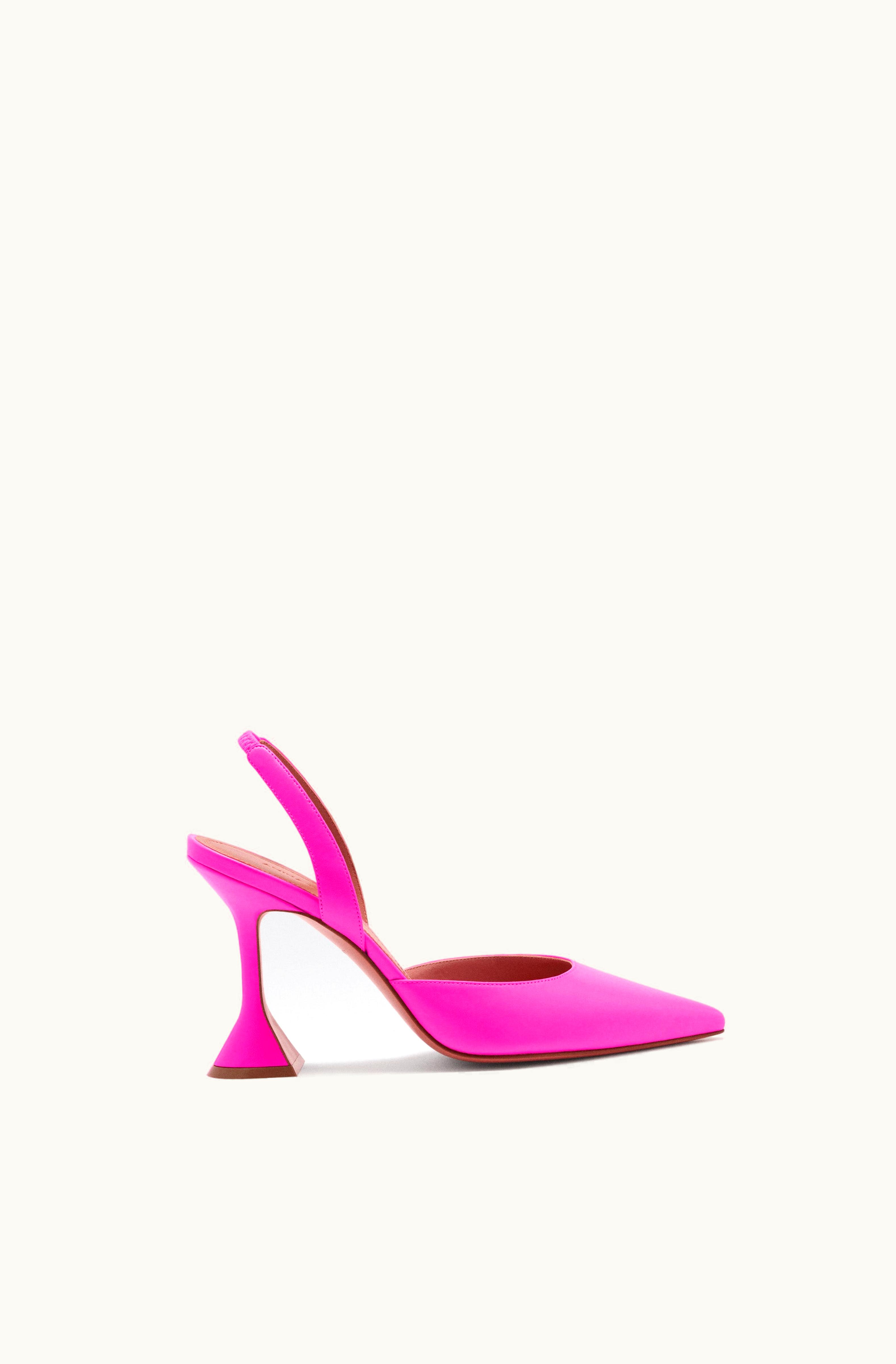 Amina Muaddi Amina Muaddi Holli Sling Lotus Pink Nappa