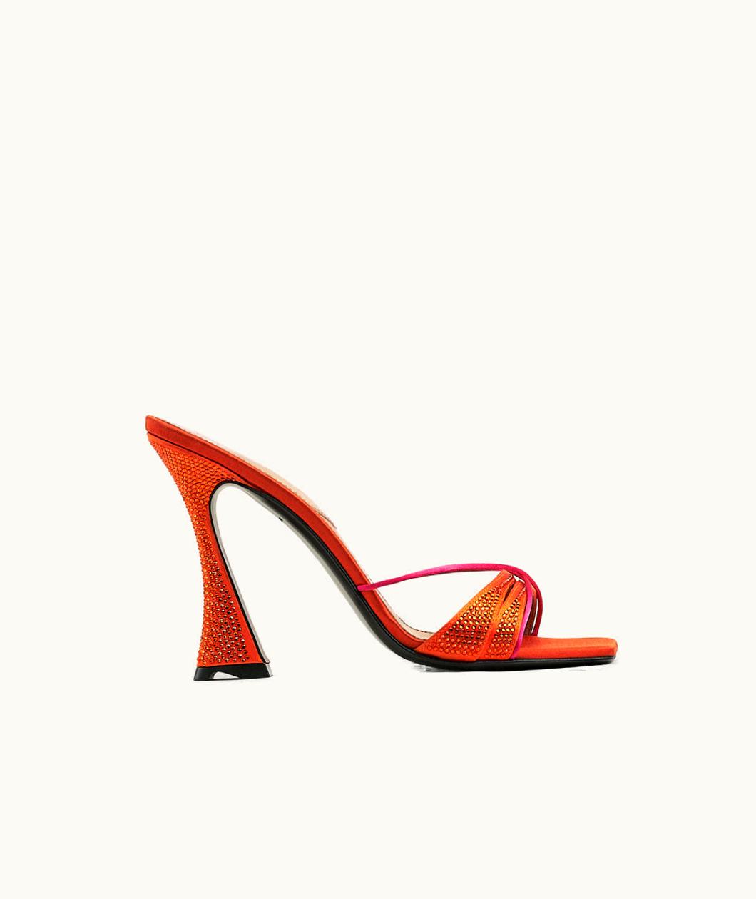 D'Accori D'Accori Lust Mules 'crystal embellished' 842