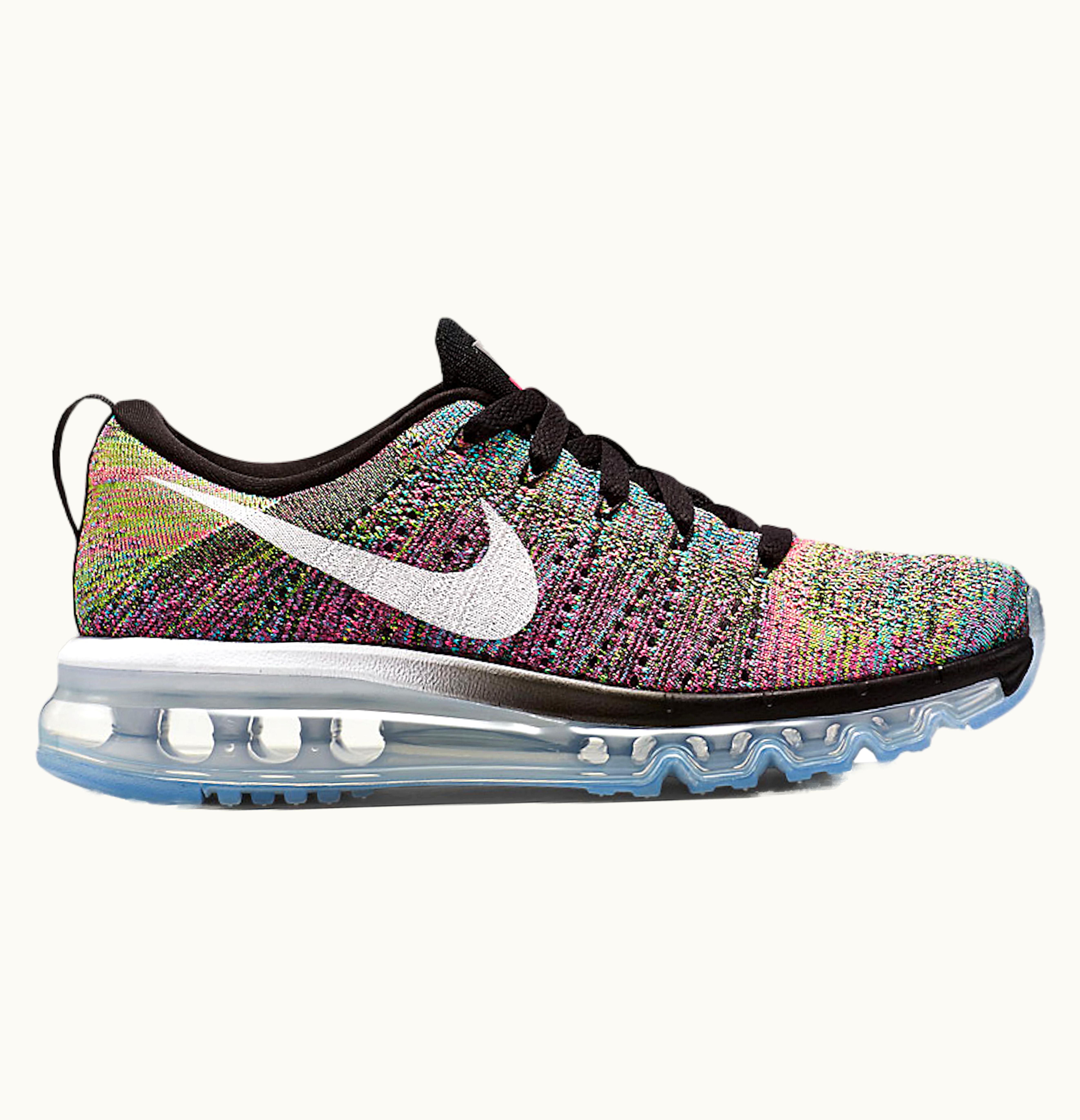 Nike Nike Flyknit Air Max Muti Color Pink Pow Chlorine Blue W