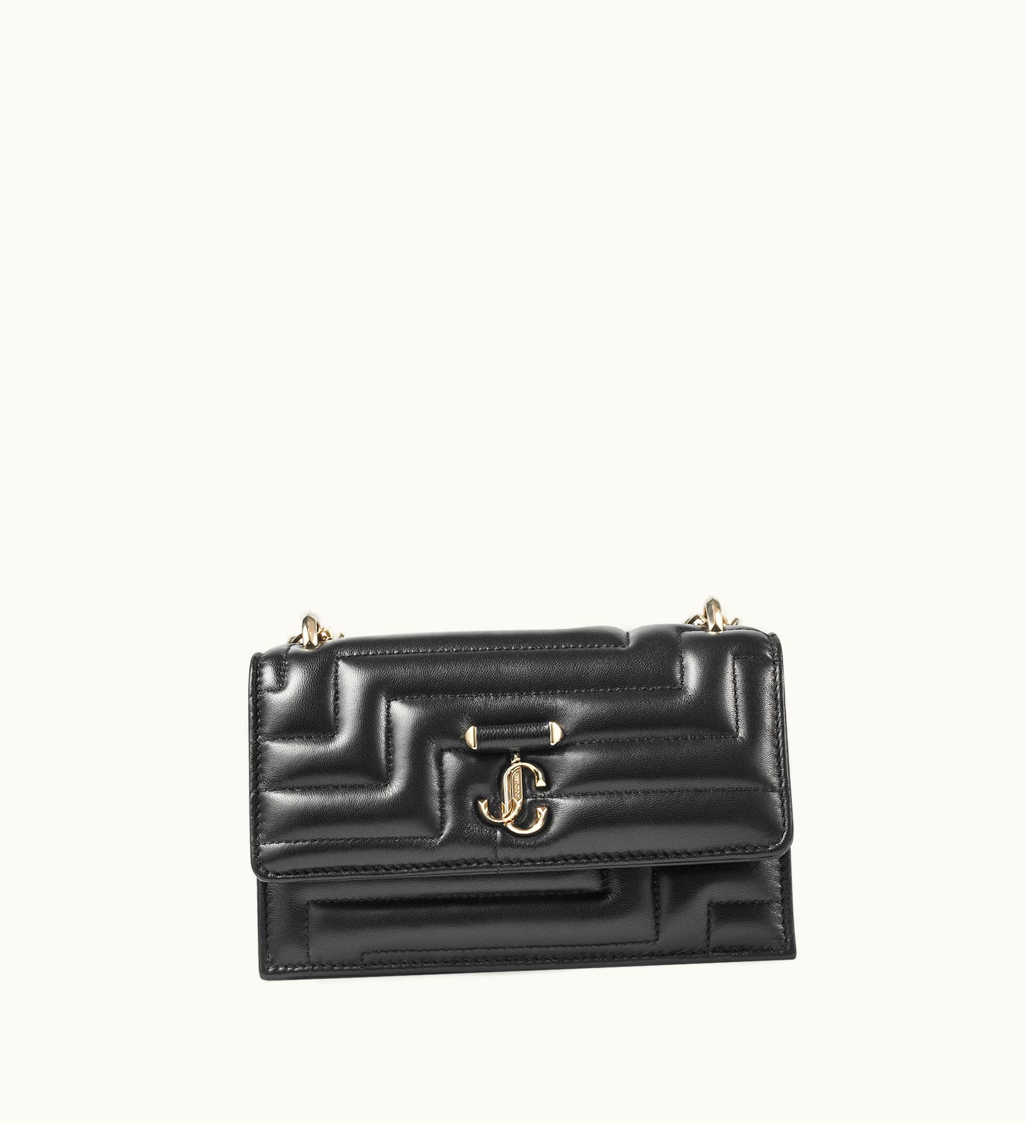 Jimmy Choo Jimmy Choo Bohemia Black Avenue Nappa Leather Mini Bag