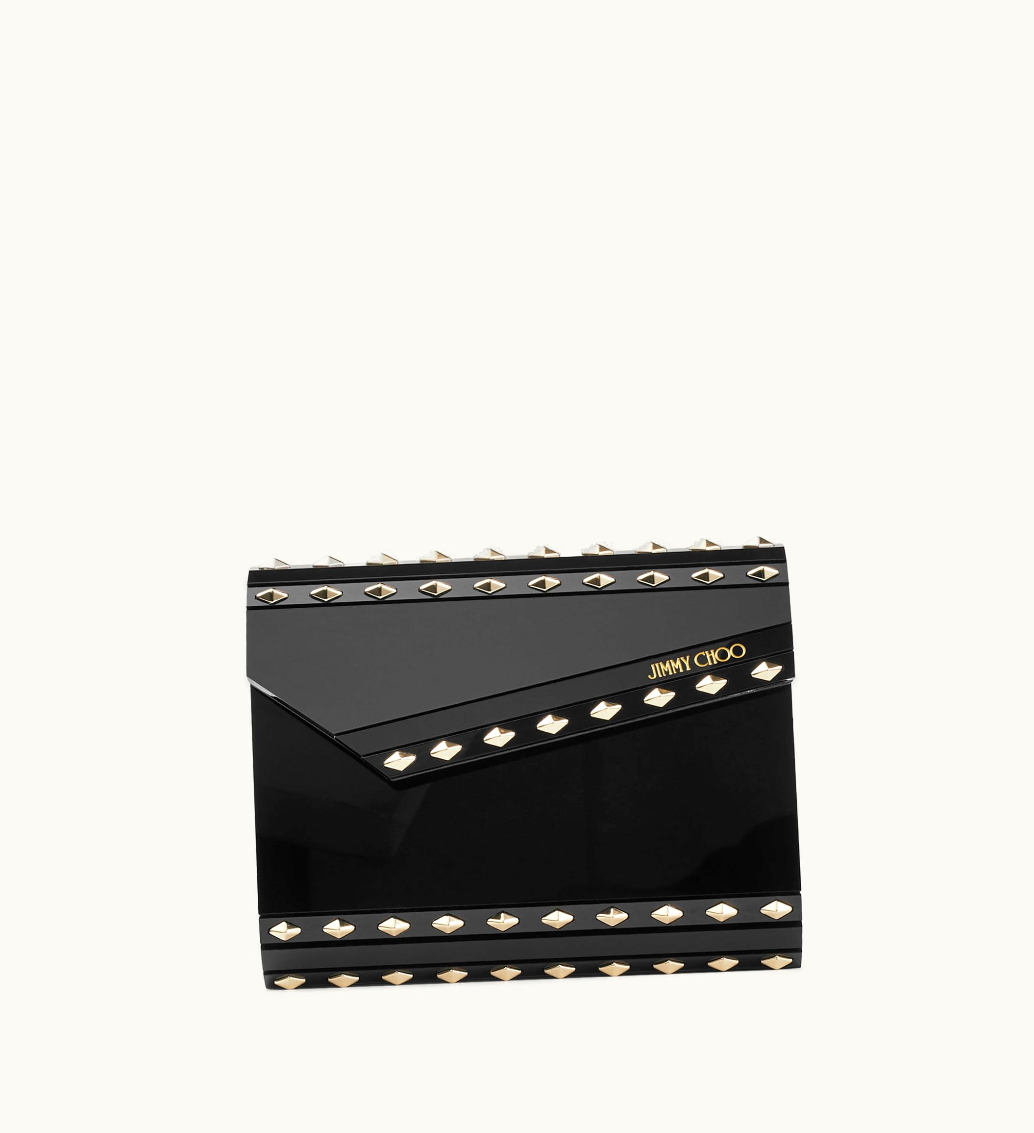 Jimmy Choo Jimmy Choo Candy Black Acrylic Clutch Bag With Studs