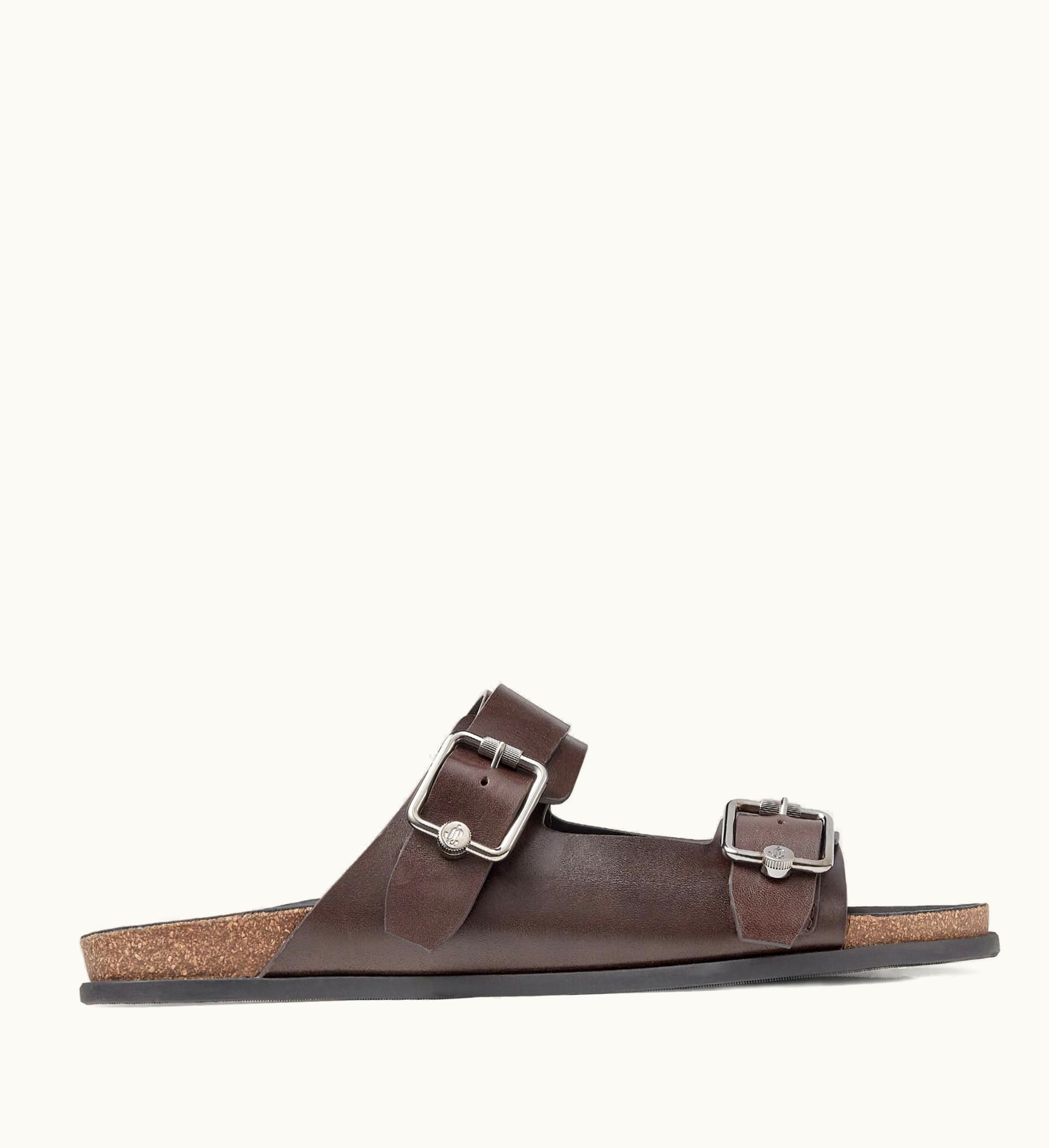Jimmy Choo Jimmy Choo Etta City Sandal Mocha Vachetta Leather Sandals