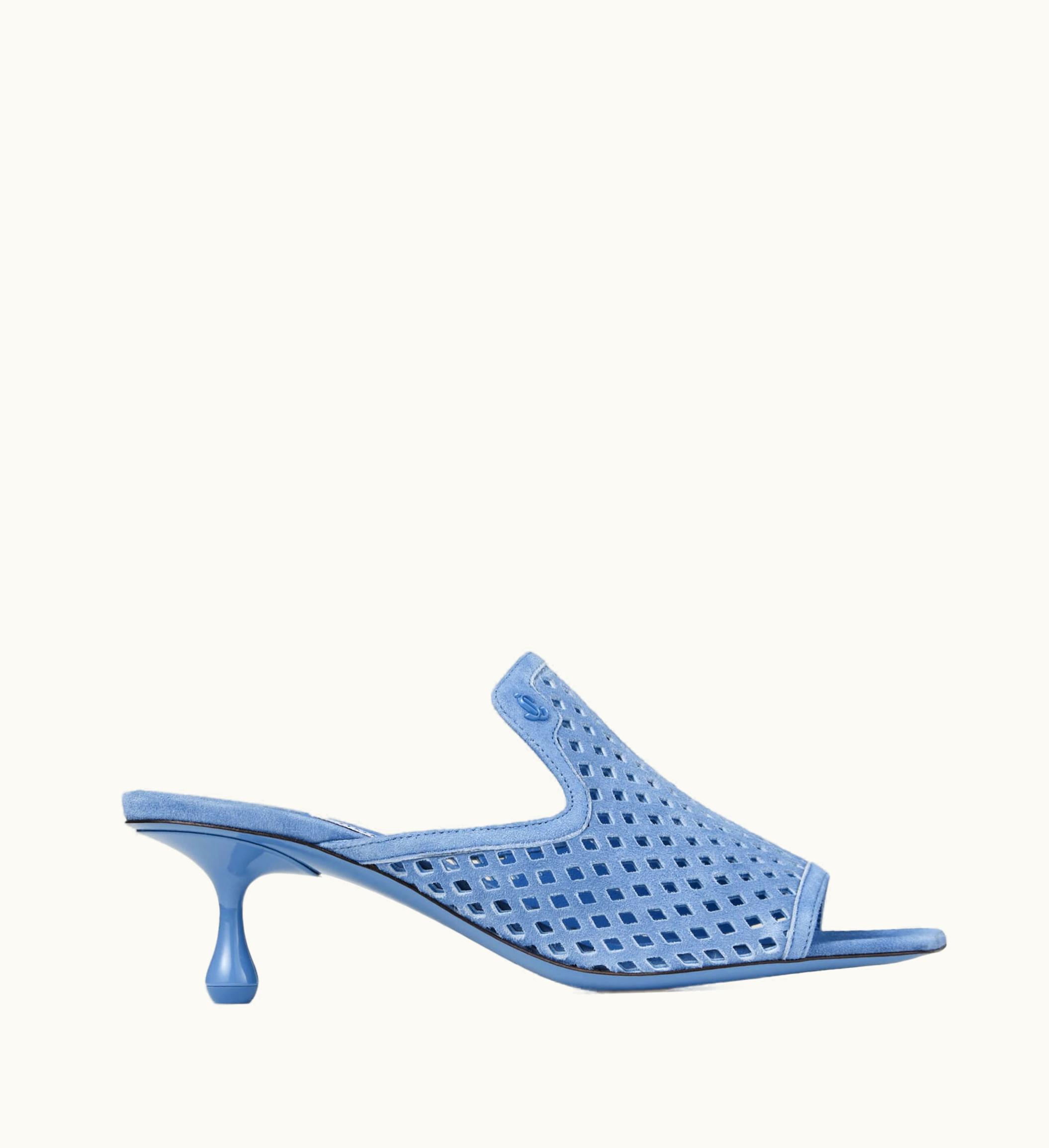 Jimmy Choo Jimmy Choo Ander 50 Denim Suede Sandals