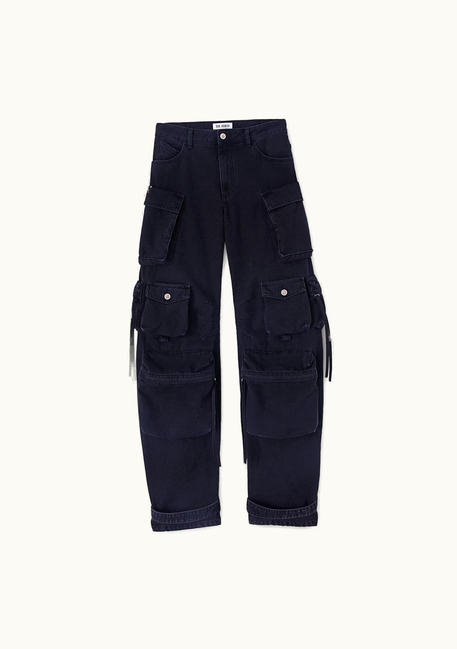 The Attico The Attico ''Fern'' Black Long Pants