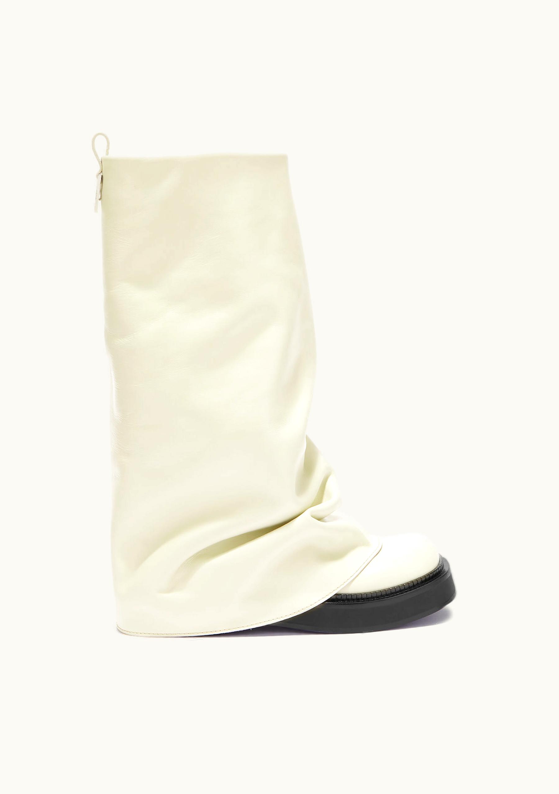 The Attico The Attico ''Robin'' Ivory Combat Boot