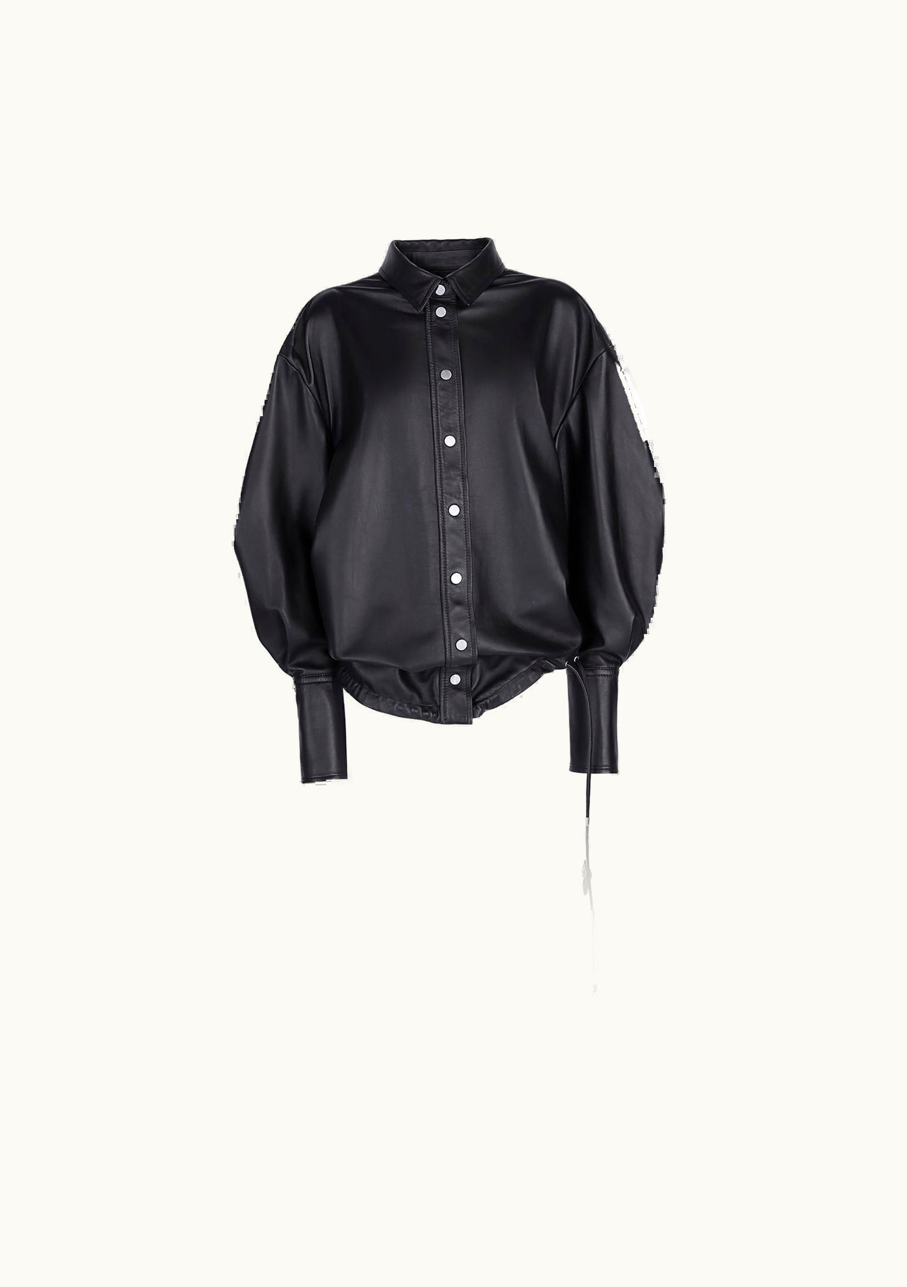 The Attico The Attico Black Short Coat