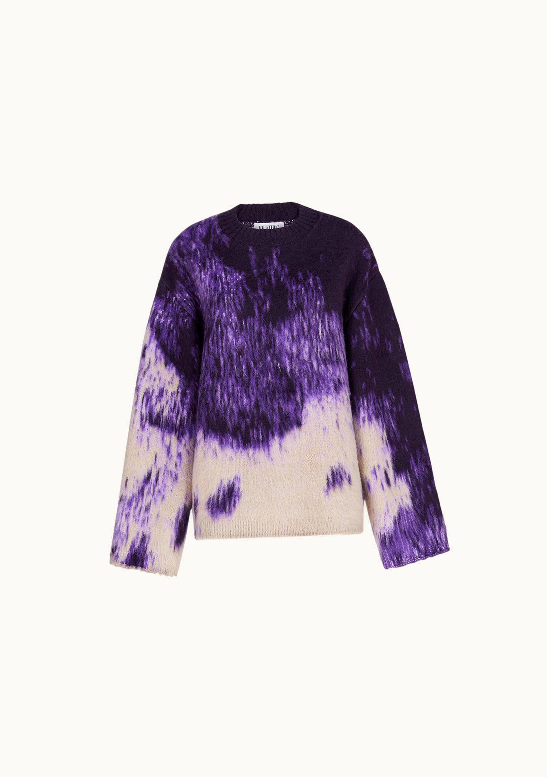 The Attico The Attico Purple Shades Sweater