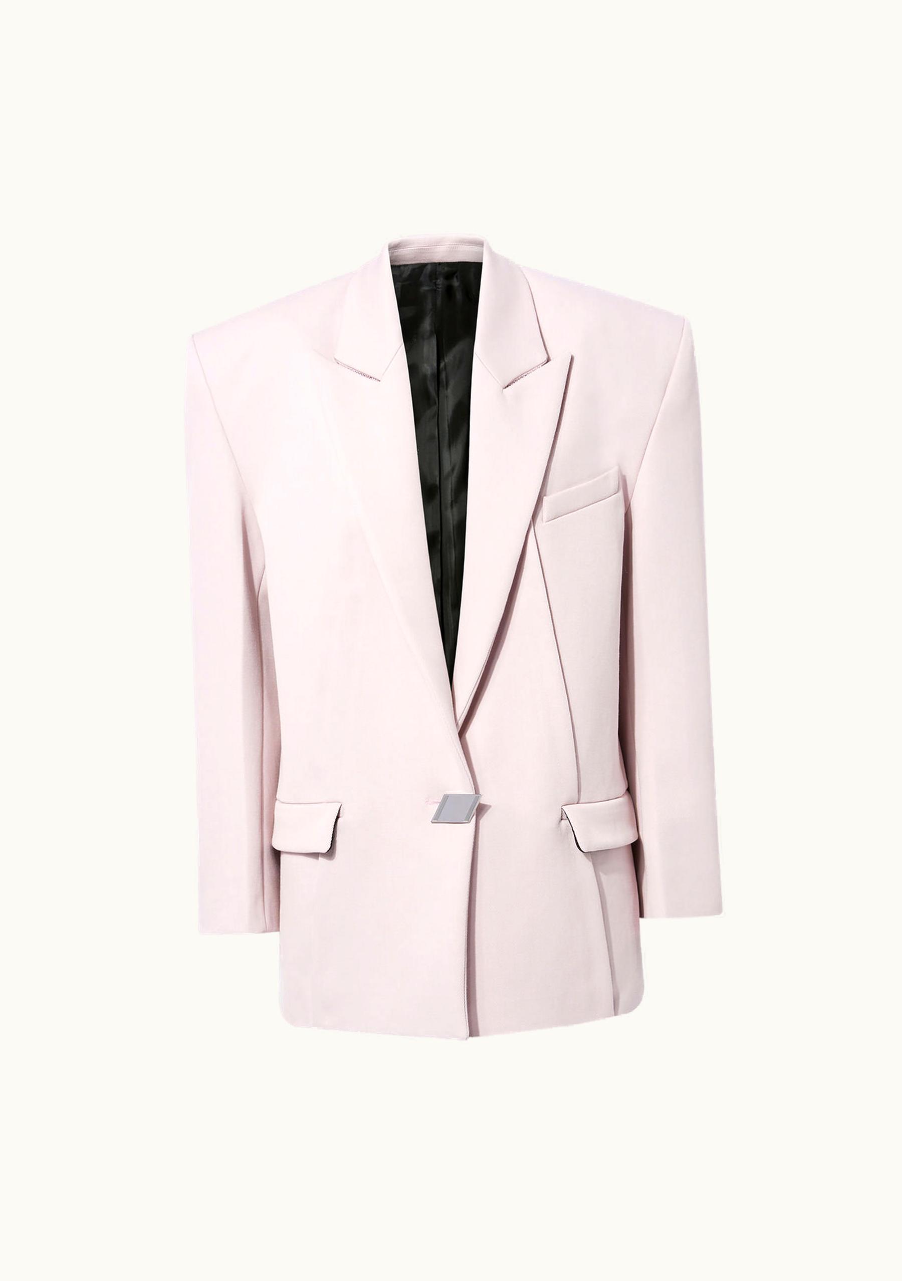 The Attico The Attico Pale Pink Blazer