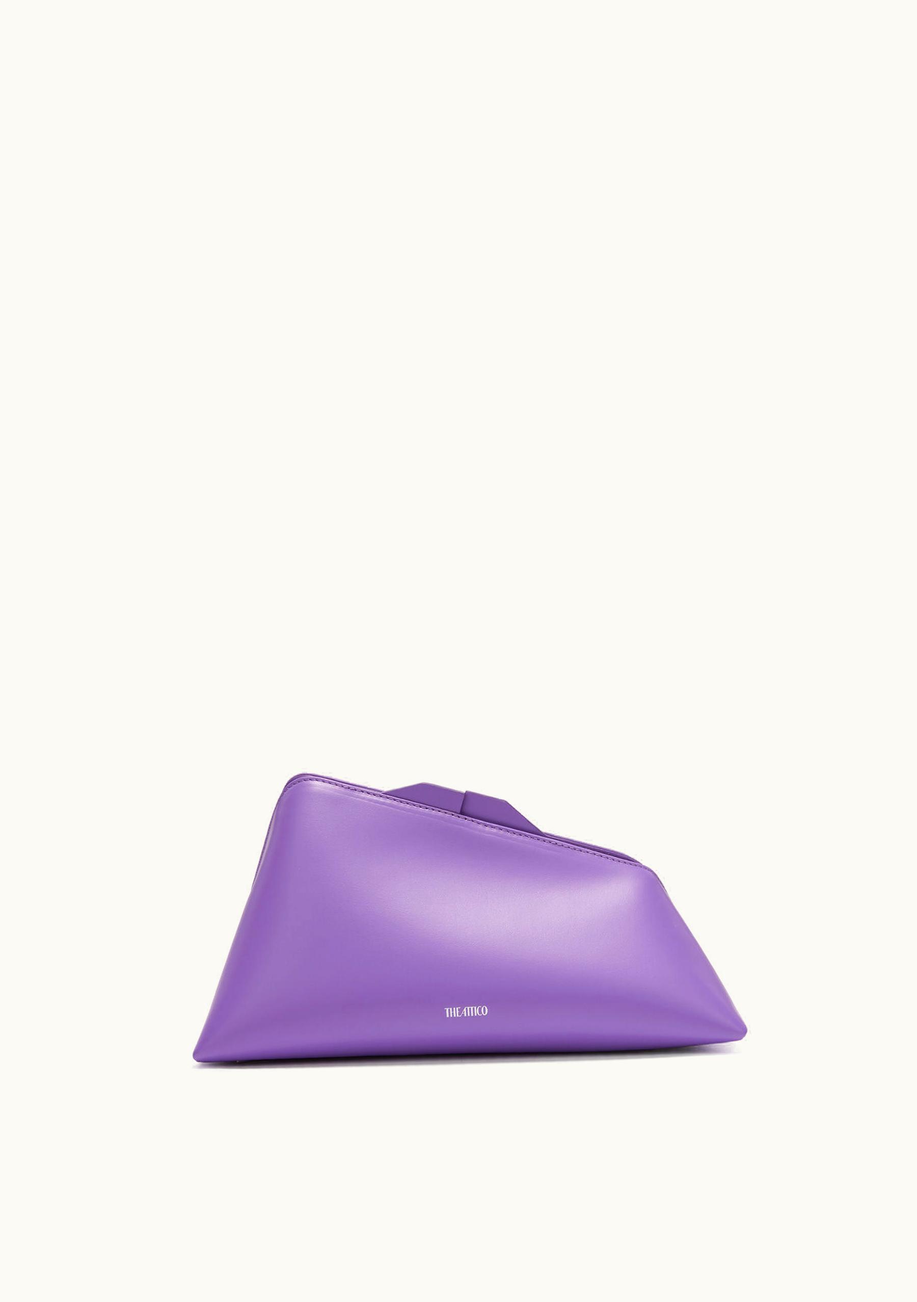 The Attico The Attico ''8.30PM'' Mauve Oversized Clutch