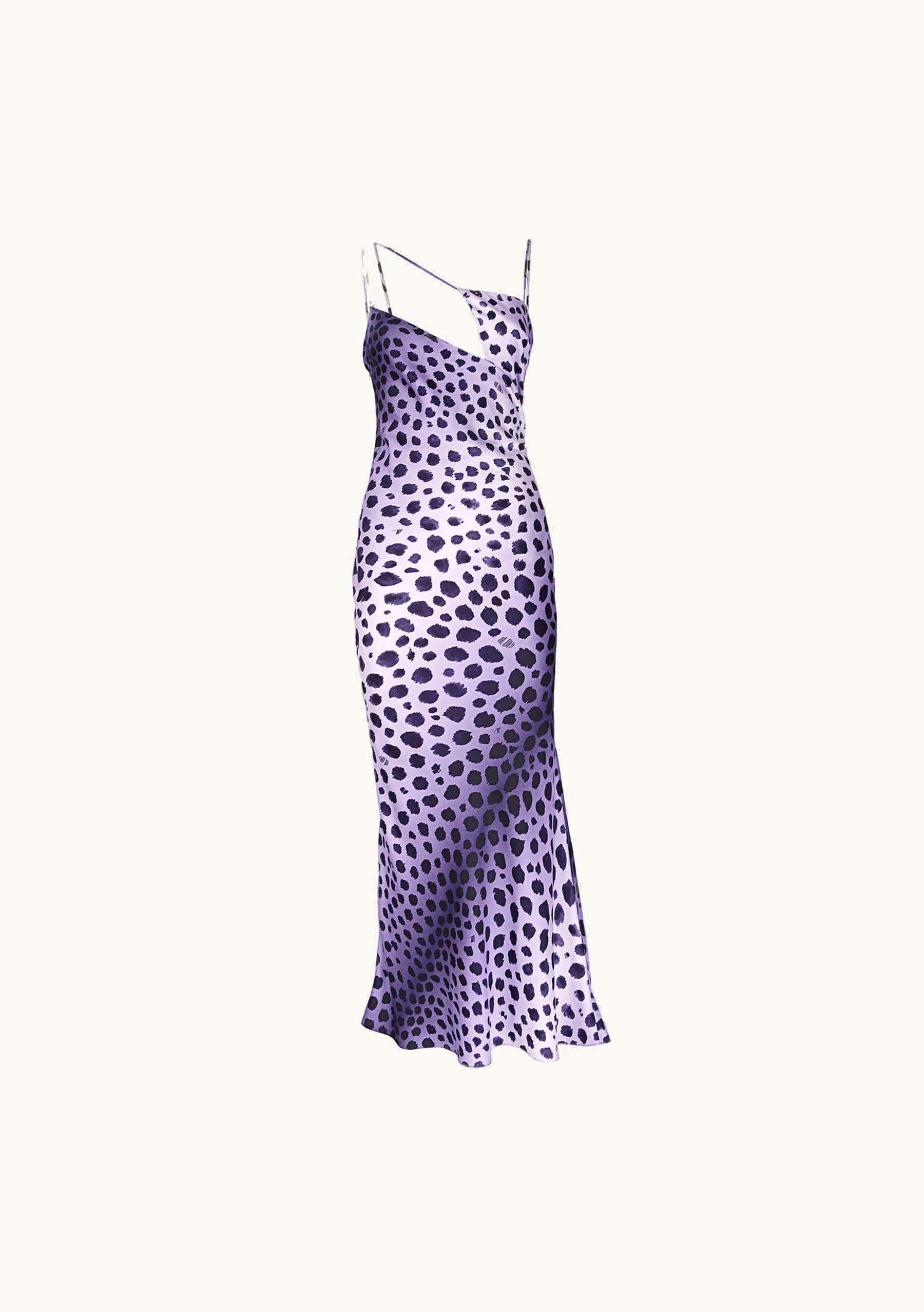 The Attico The Attico ''Melva'' Purple Long Dress