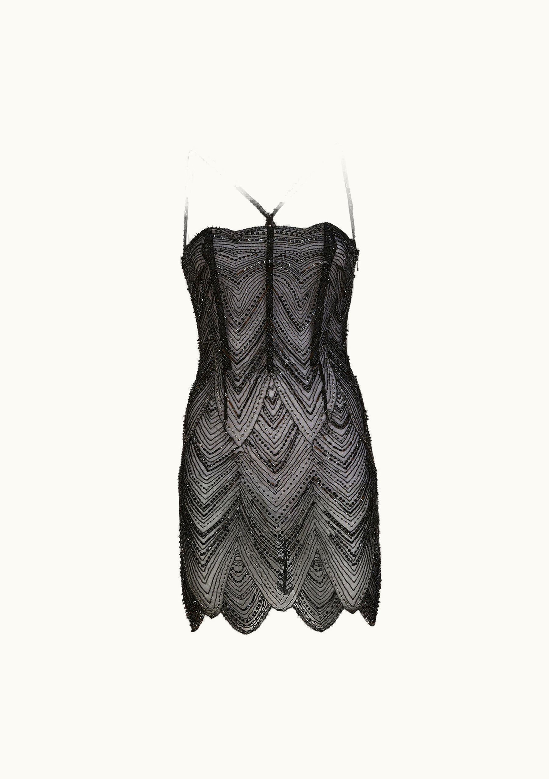 The Attico The Attico Black Mini Dress 242WCA271H170100