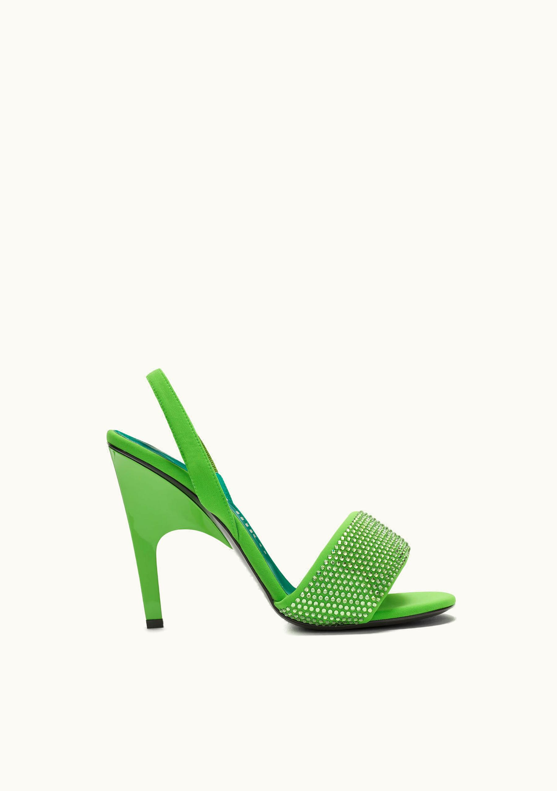 The Attico The Attico ''Rem'' Fluo Green Sandal