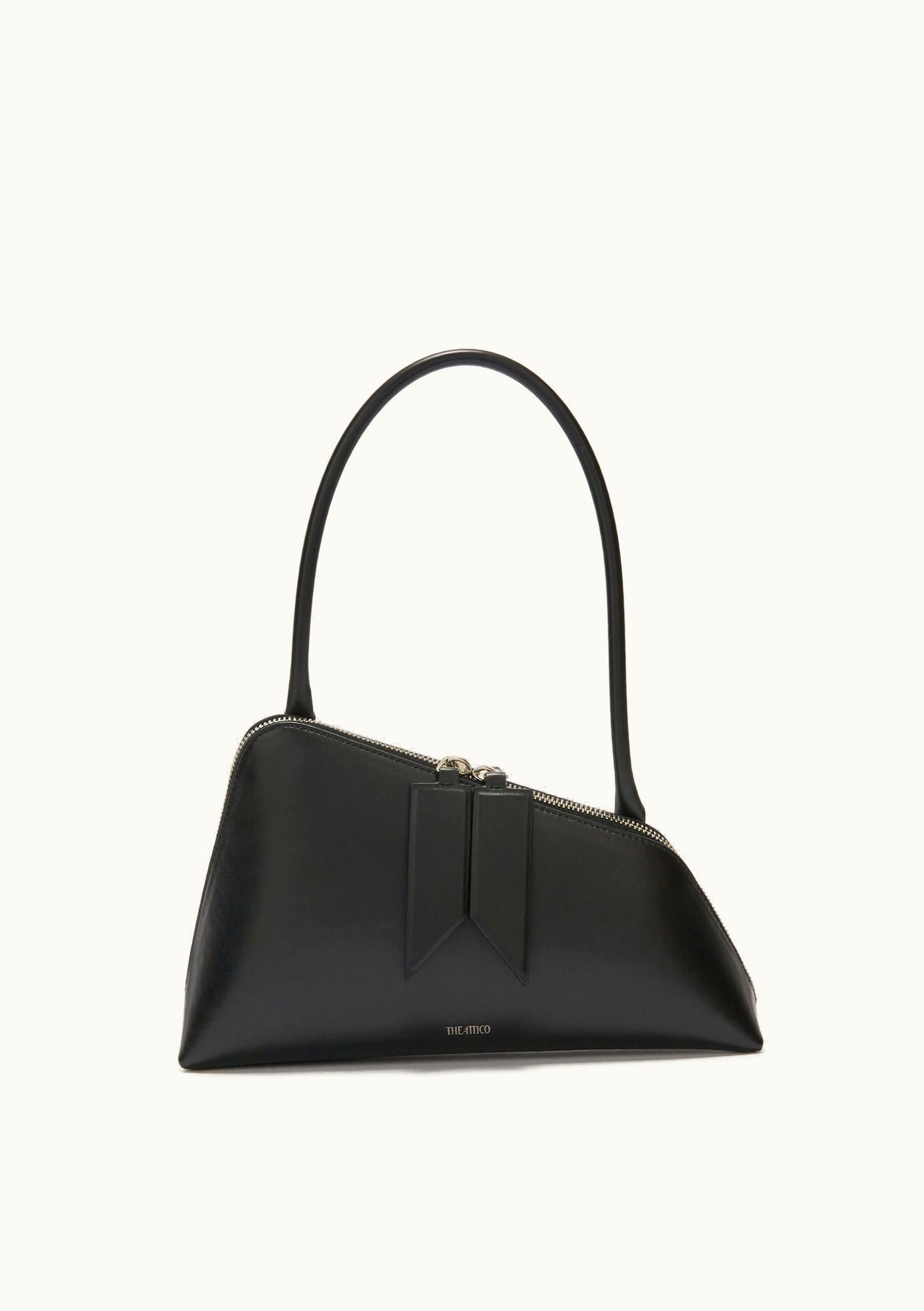 The Attico The Attico ''Sunrise'' Black Shoulder Bag