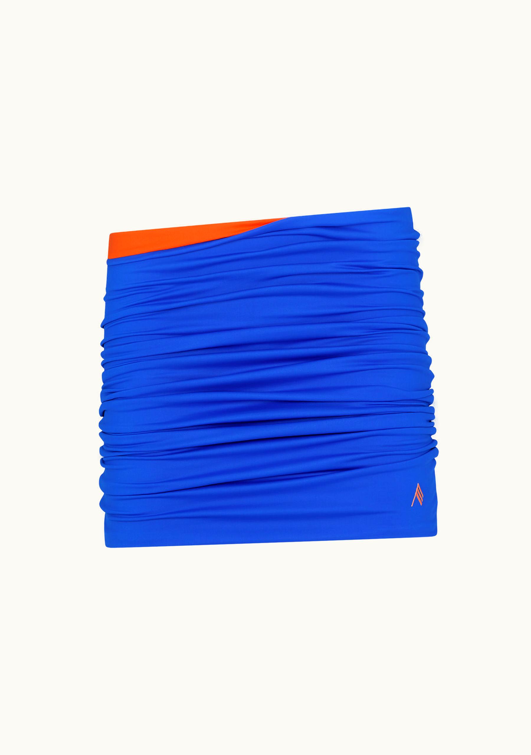 The Attico The Attico Blue Mini Skirt