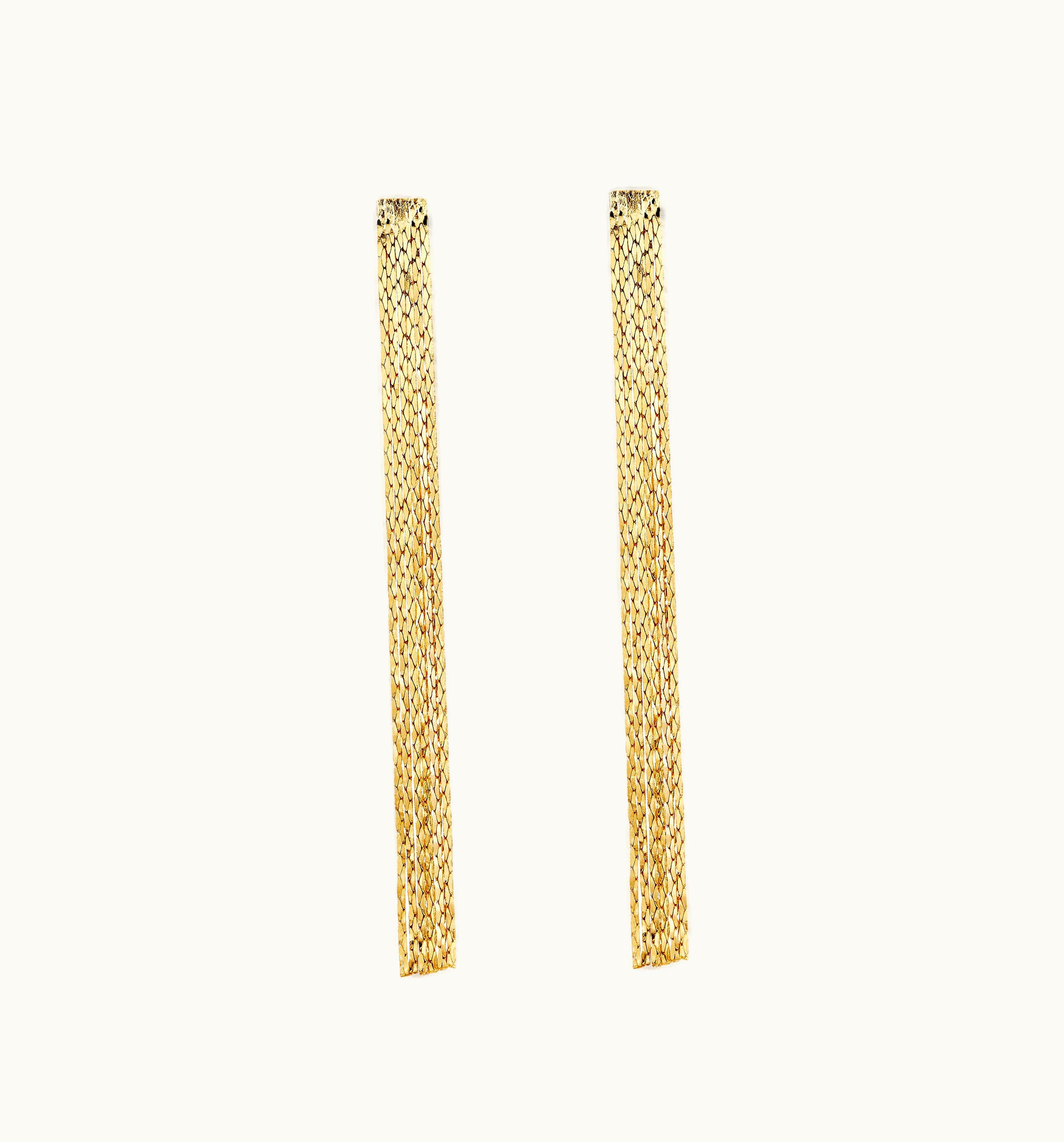 Anissa Kermiche Anissa Kermiche Thin Fil D'OR Earrings
