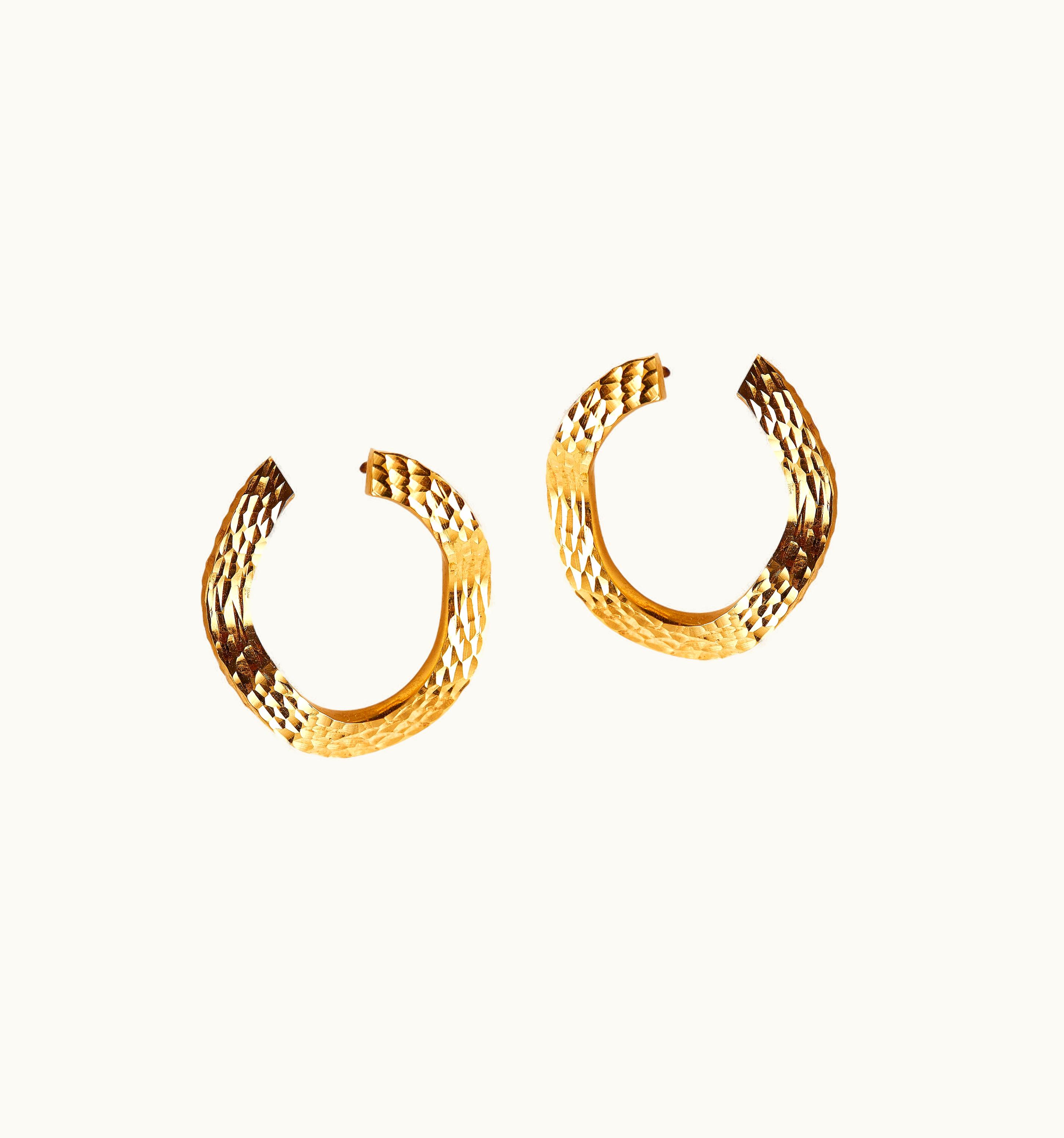 Anissa Kermiche Anissa Kermiche Écorce Dorée Earrings