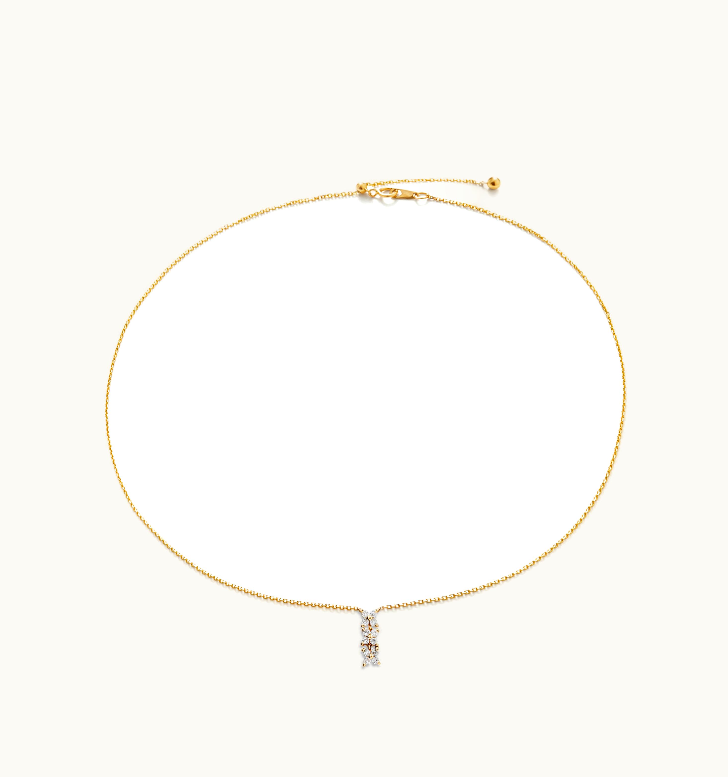 Anissa Kermiche Anissa Kermiche Brontē Doré Drop Necklace