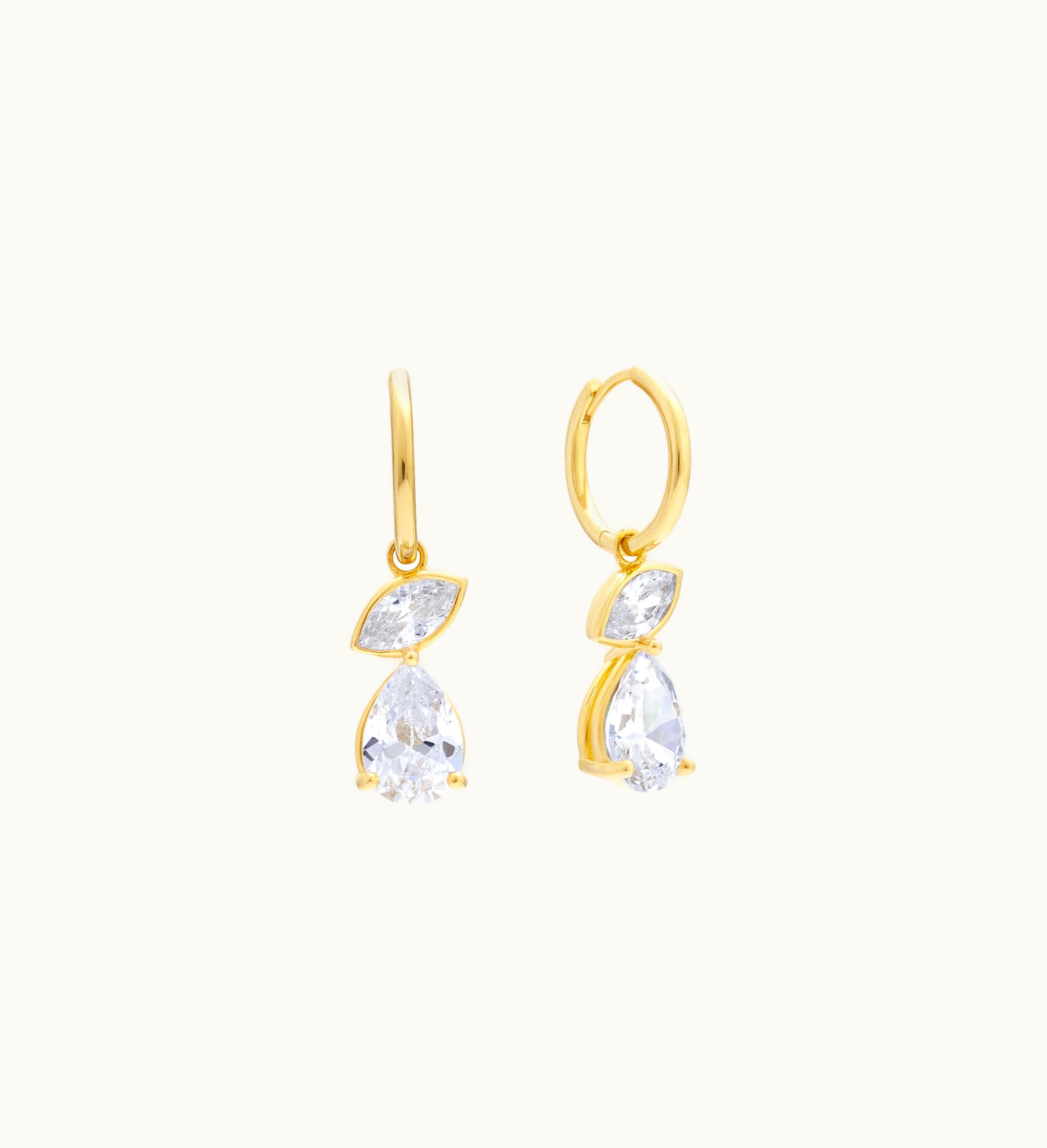 Anissa Kermiche Anissa Kermiche Swinger Hoop Earrings (gold)