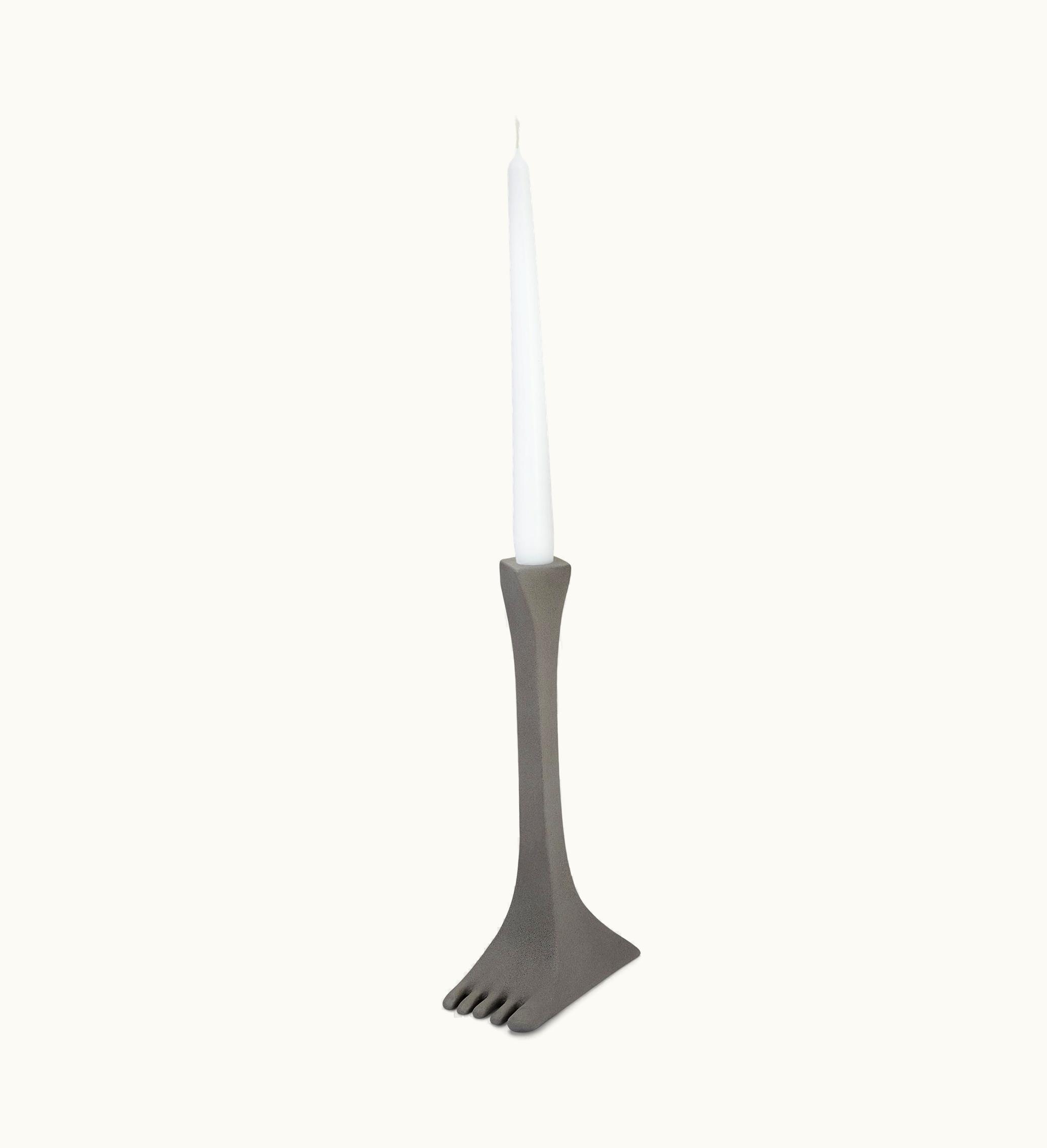 Anissa Kermiche Anissa Kermiche Footsie Candlestick (volcanic Stone)