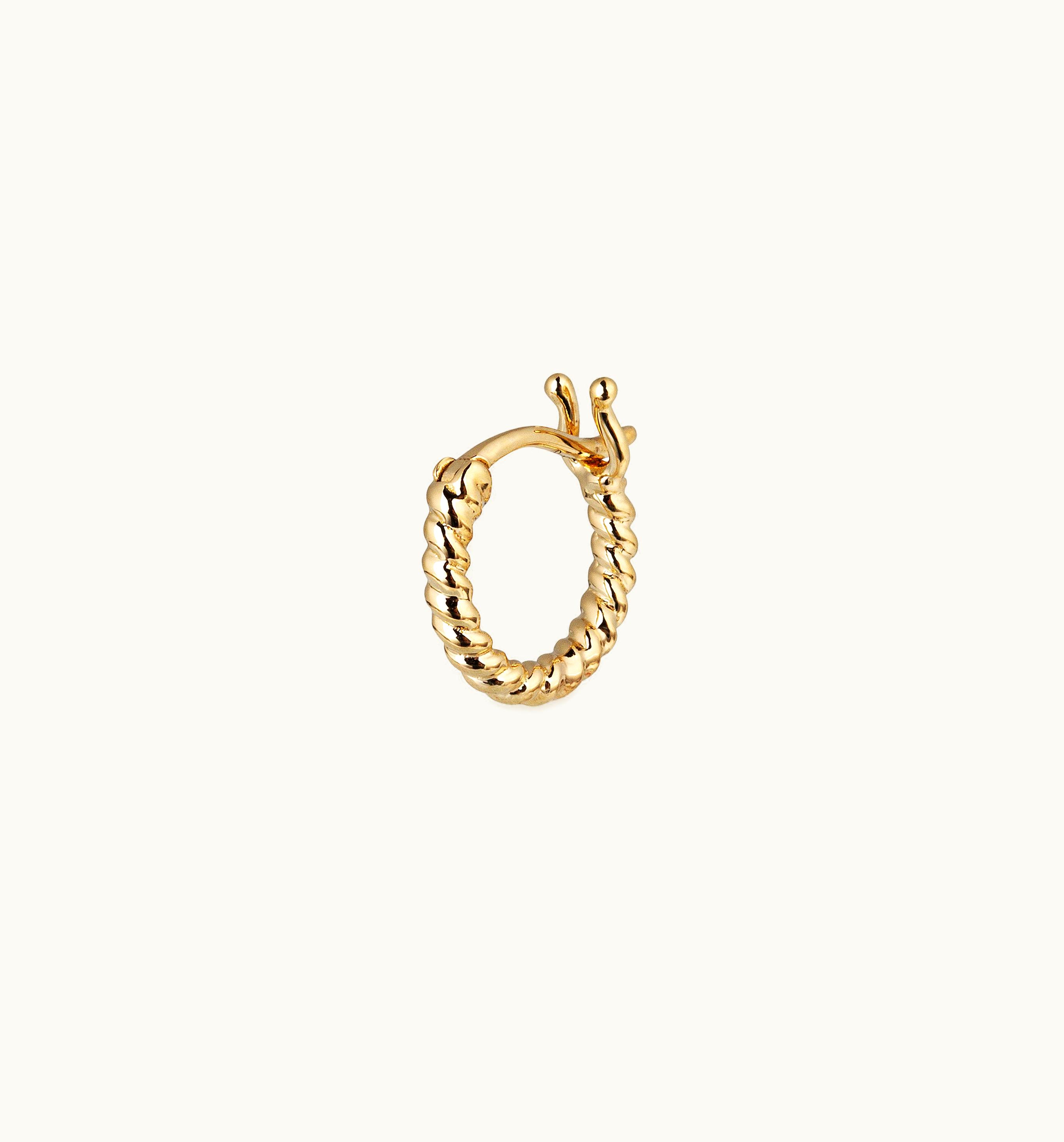Anissa Kermiche Anissa Kermiche Rope Hoop Earring