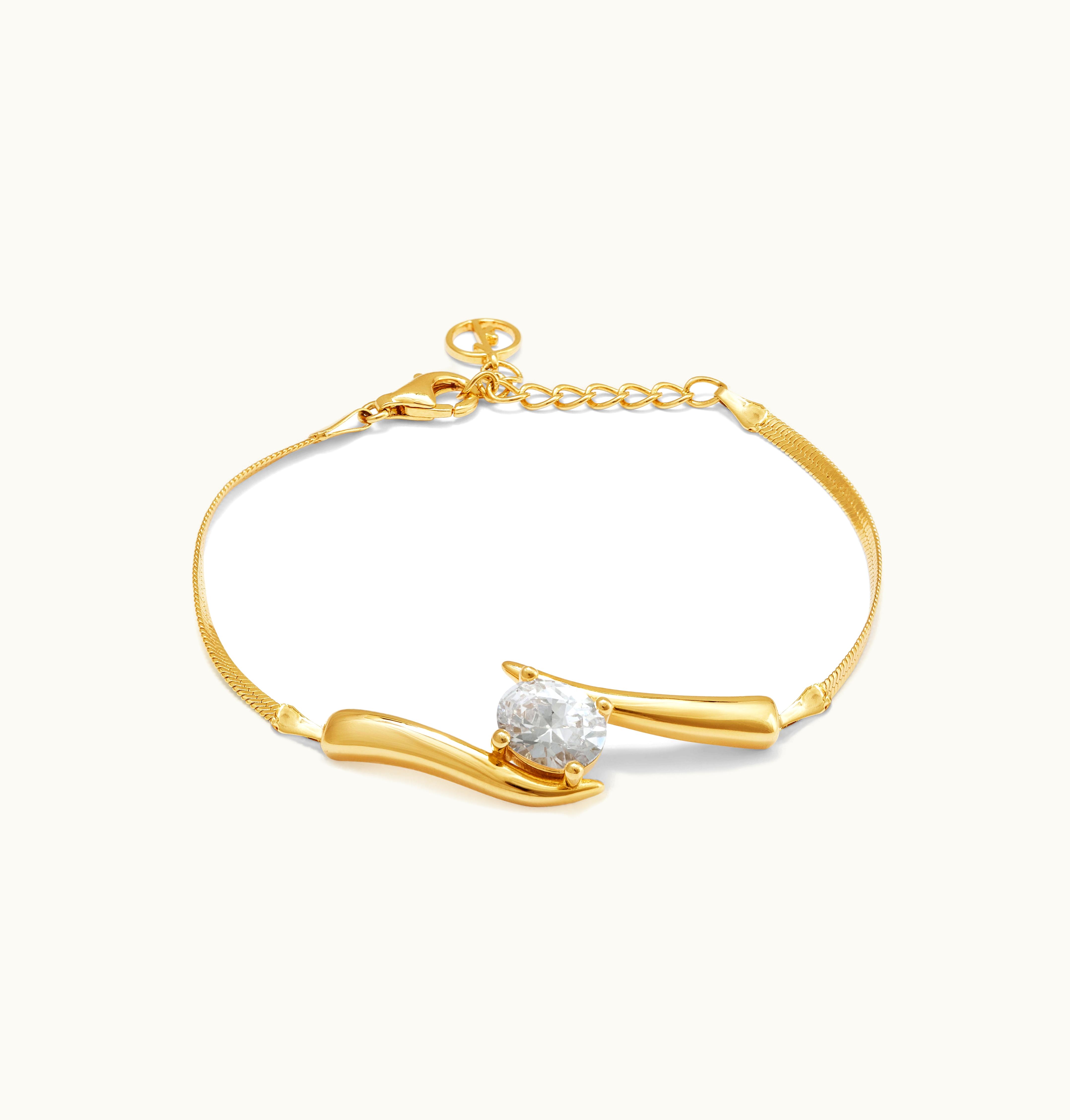 Anissa Kermiche Anissa Kermiche Caught Red Handed Bracelet (gold)