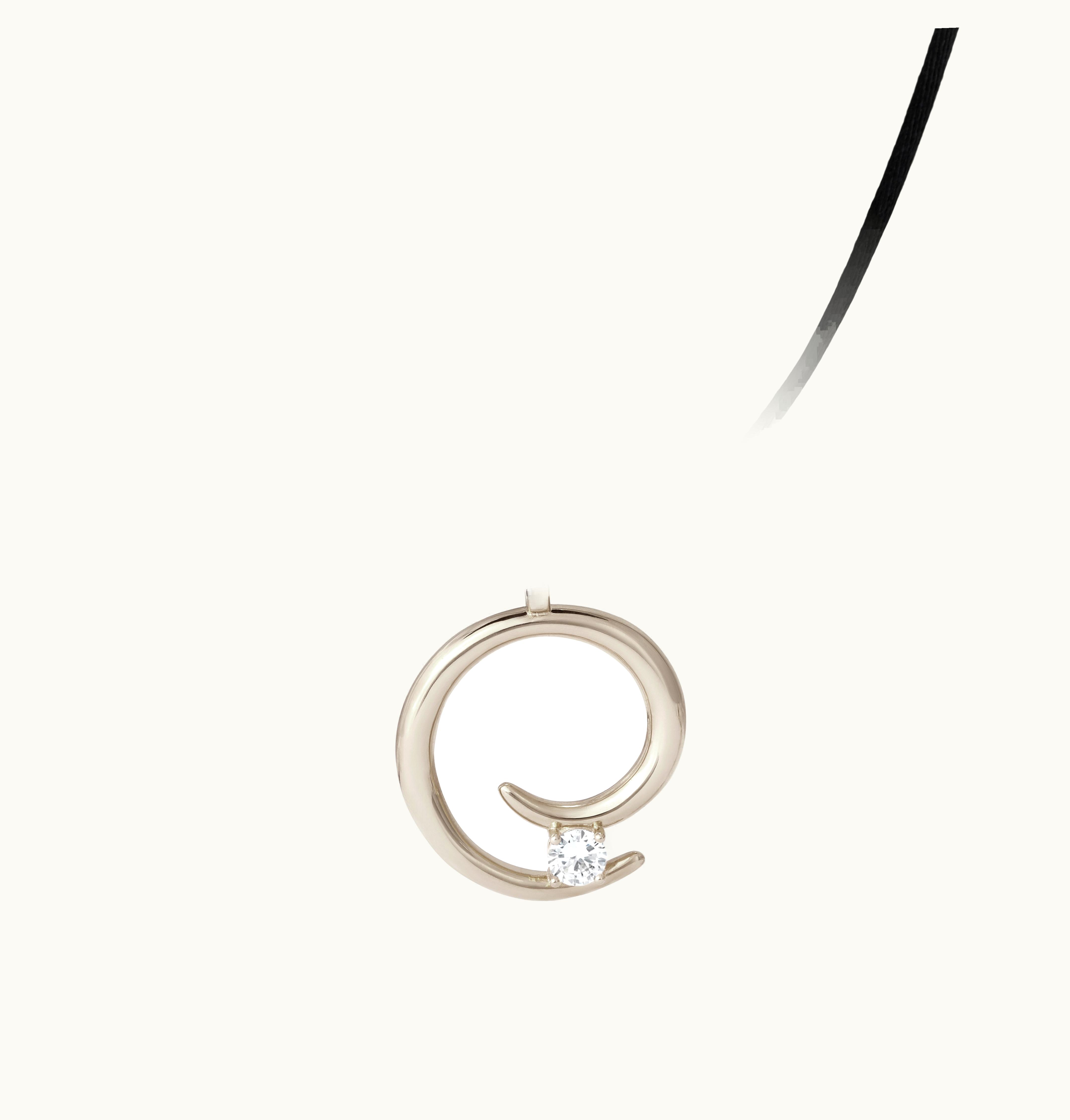 Anissa Kermiche Anissa Kermiche Charmeur Rope Necklace (silver)