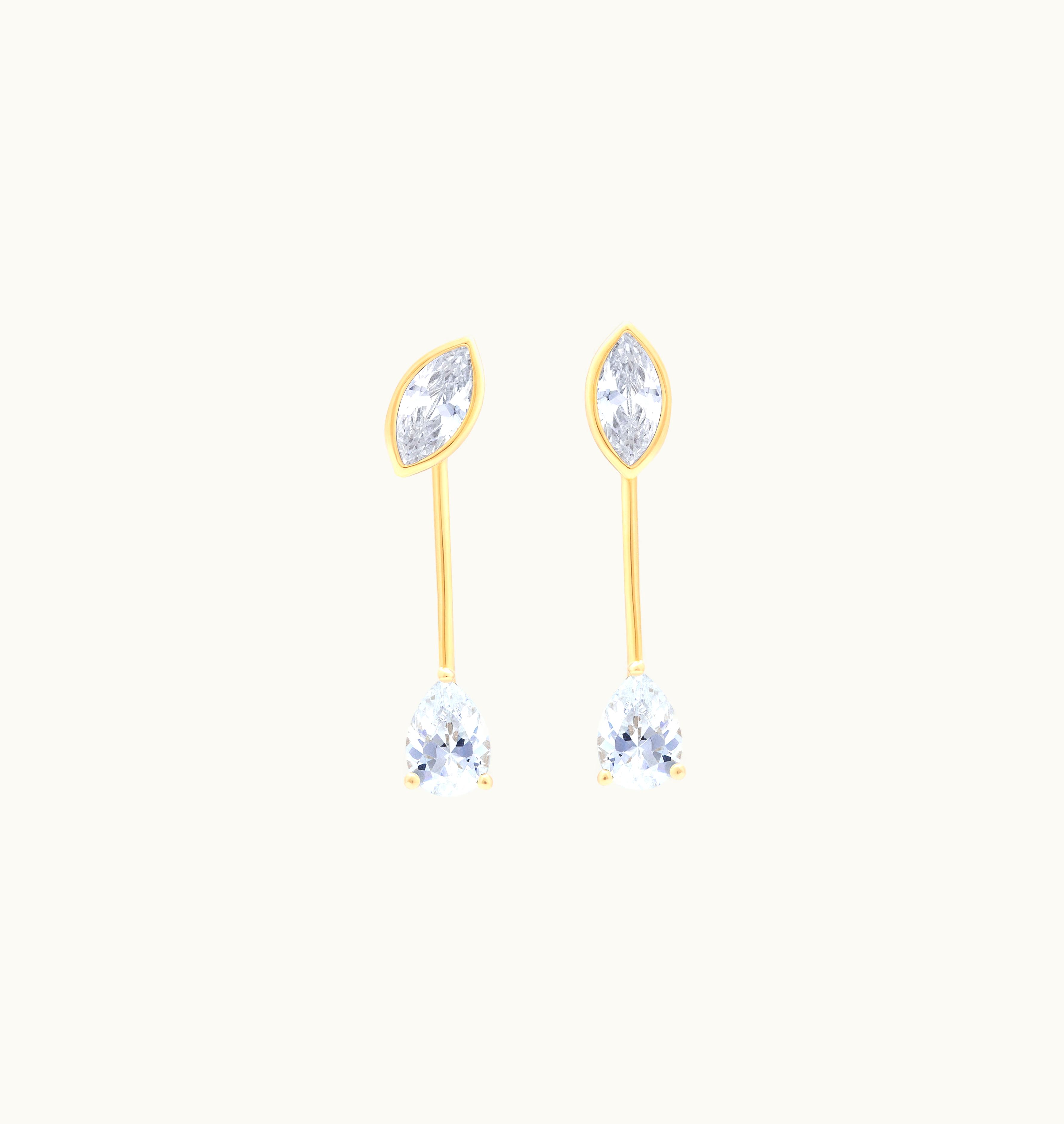 Anissa Kermiche Anissa Kermiche Two Faced Earrings