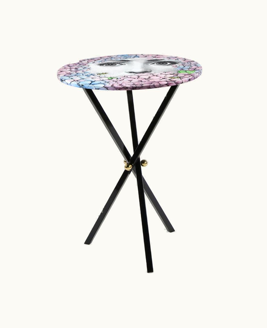 Fornasetti Fornasetti Coffee Table Ortensia In Multicolour