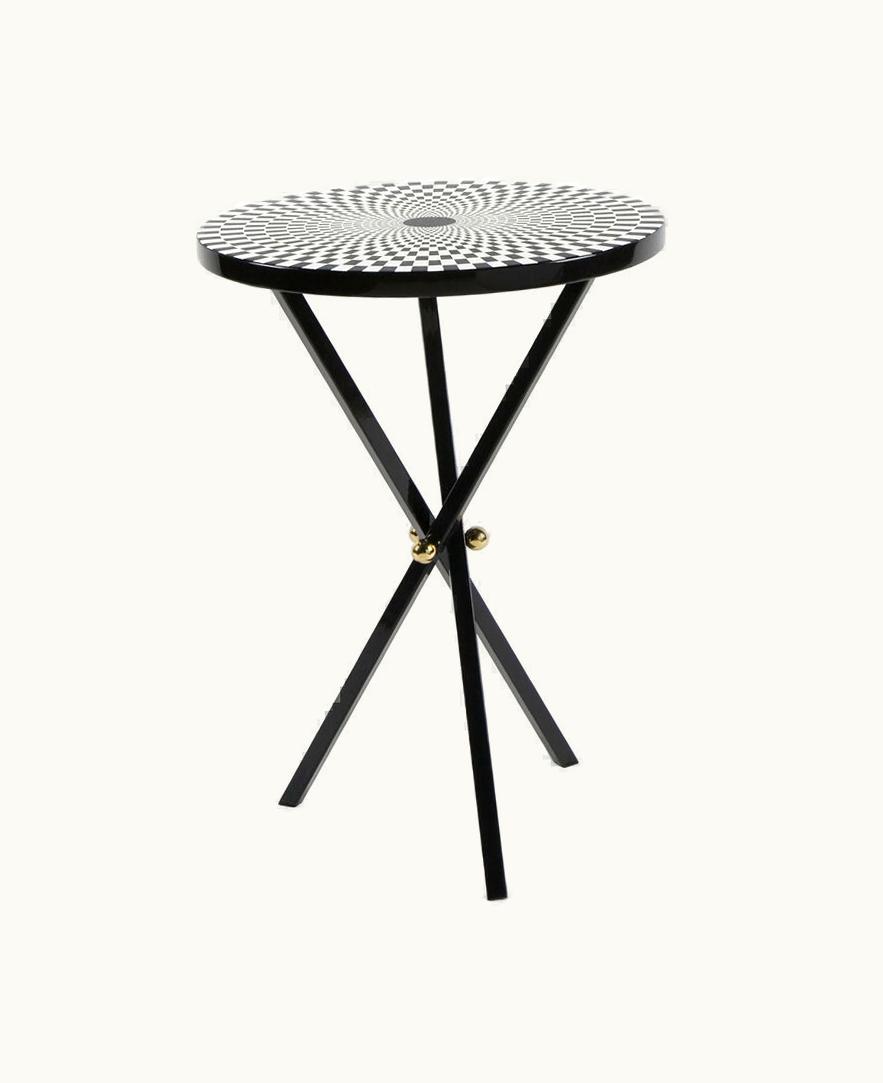 Fornasetti Fornasetti Coffee Table Egocentrismo In White / Black M17X114TNFOR22BIA