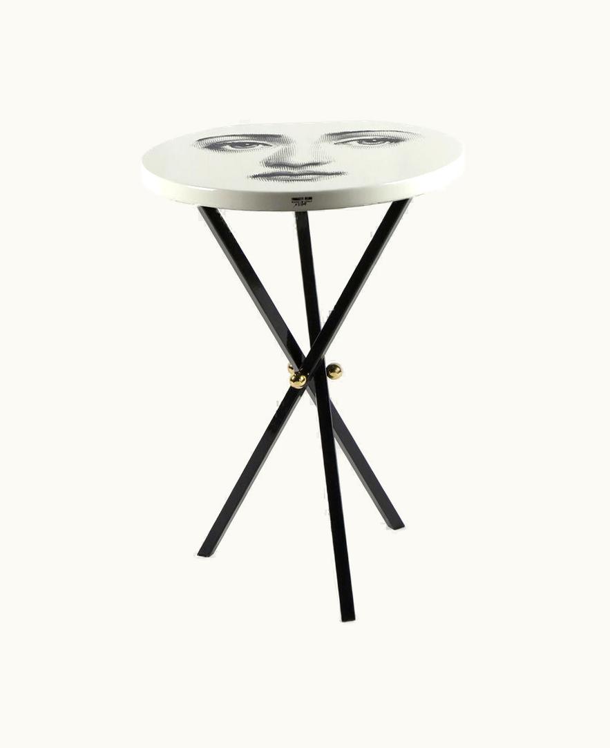 Fornasetti Fornasetti Coffee Table Tema E Variazioni N.6 In White / Black M17X193TNFOR22BIA