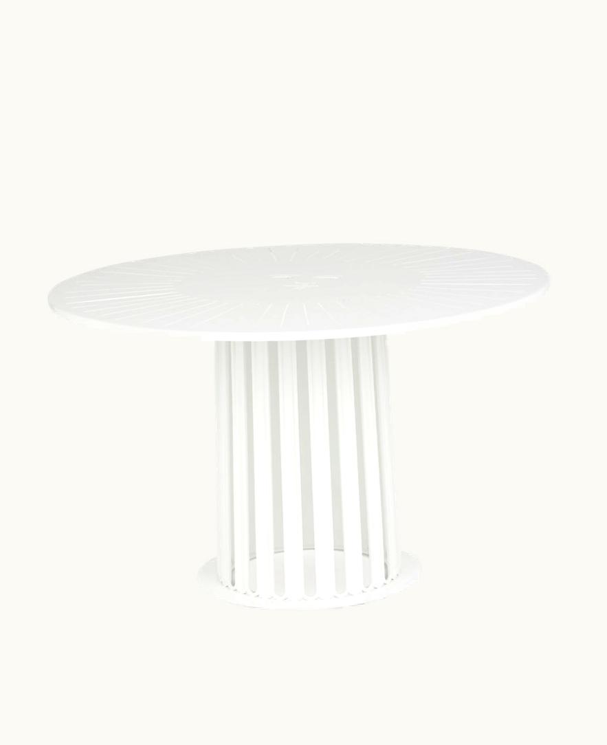 Fornasetti Fornasetti Outdoor Table Ara Solis In White M21E001FOR22BIA