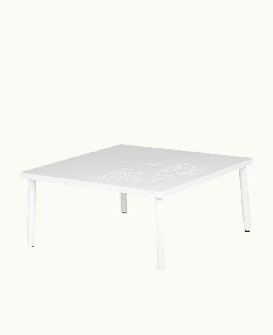 Fornasetti Fornasetti Outdoor Table Solitario In White