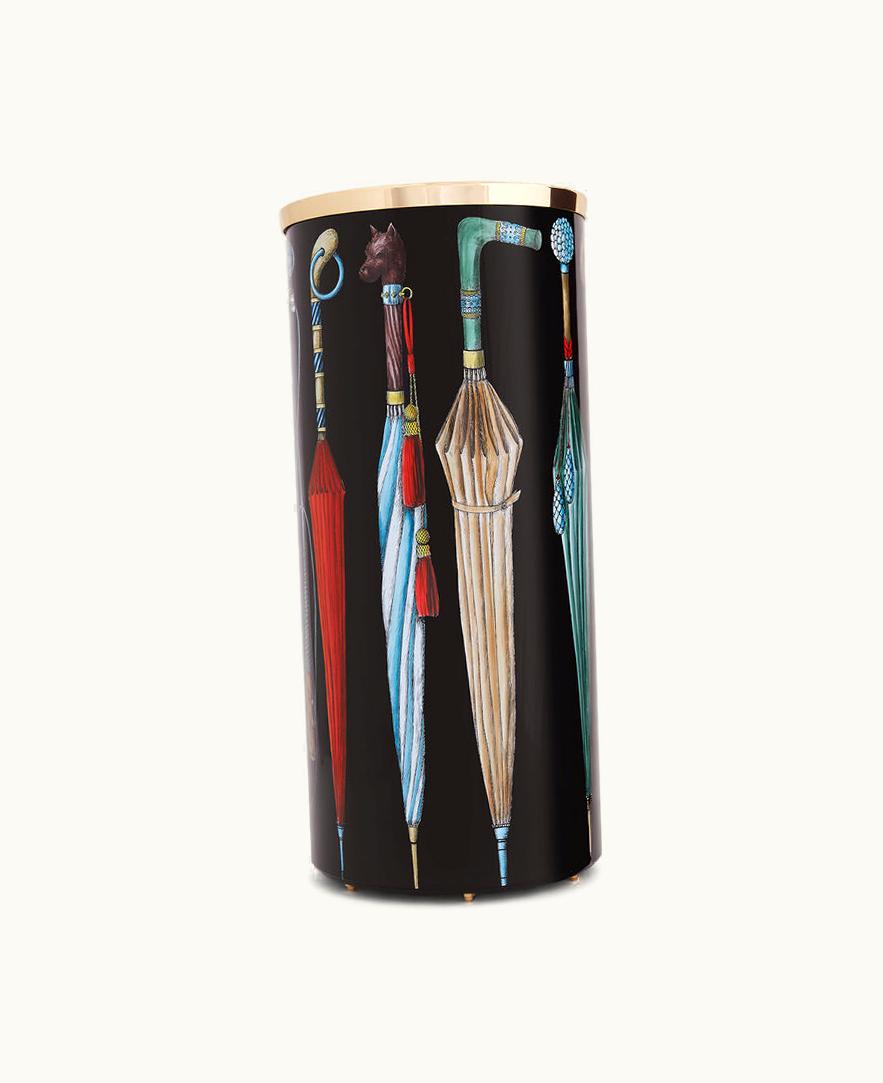 Fornasetti Fornasetti Umbrella Stand Ombrelli E Bastoni In Multicolour C13Y373FOR21NER