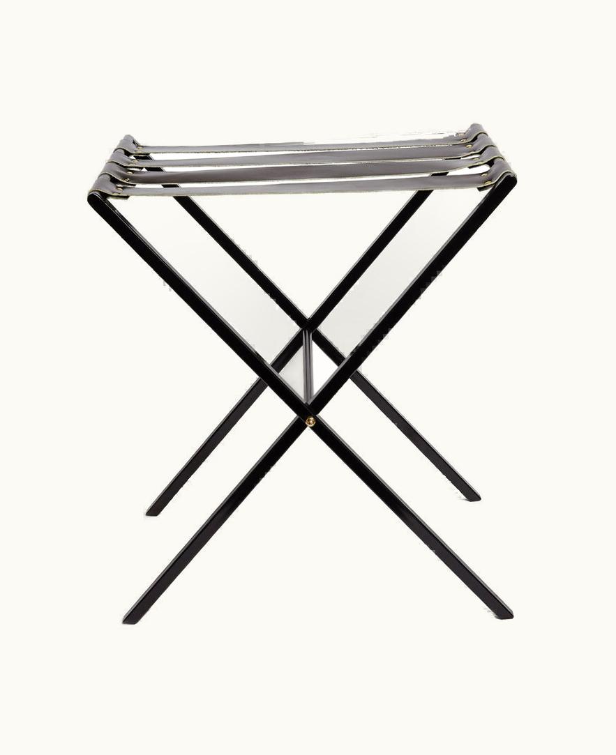 Fornasetti Fornasetti Tray Holder In Black C10X004FOR21NER