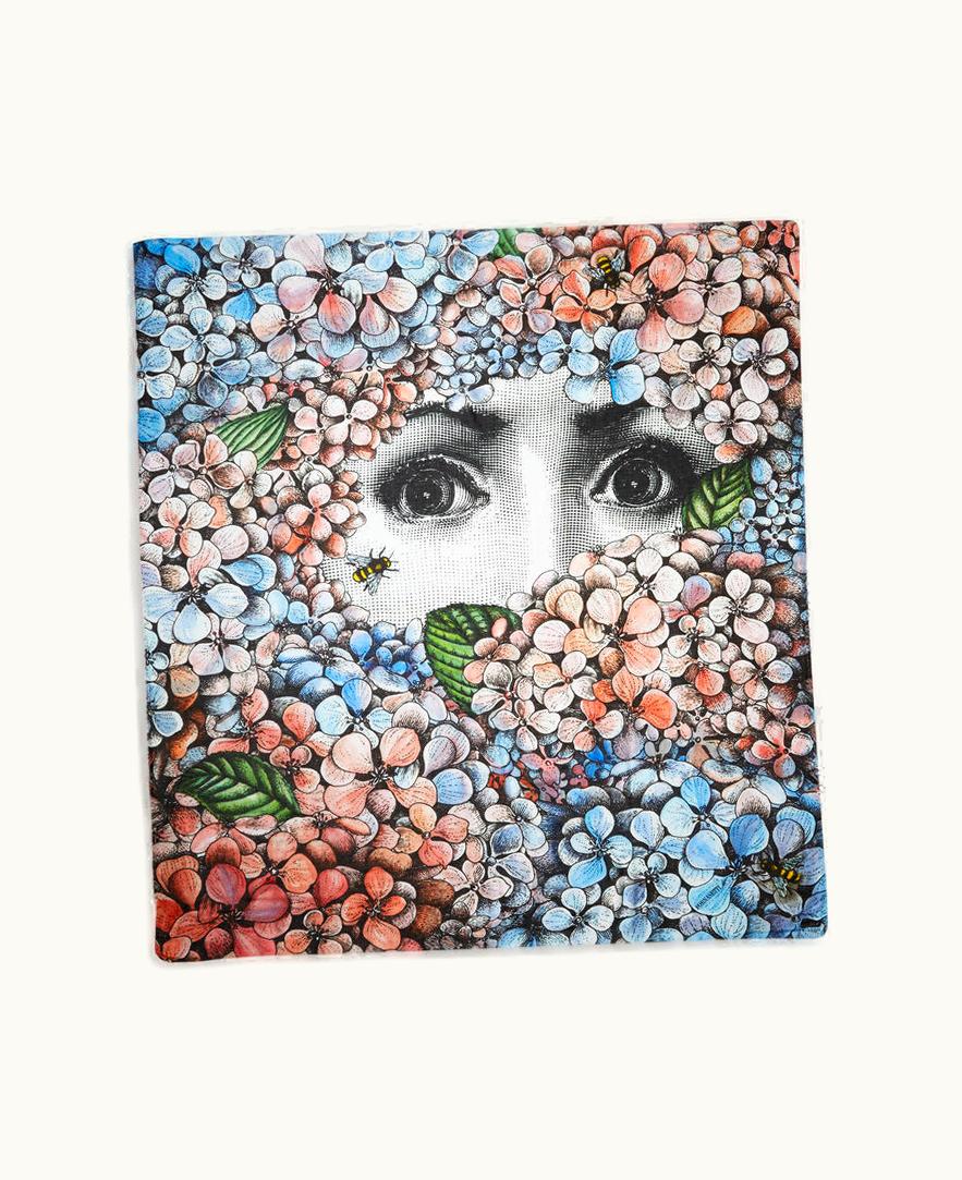 Fornasetti Fornasetti Scarf Ortensia In Multicolour