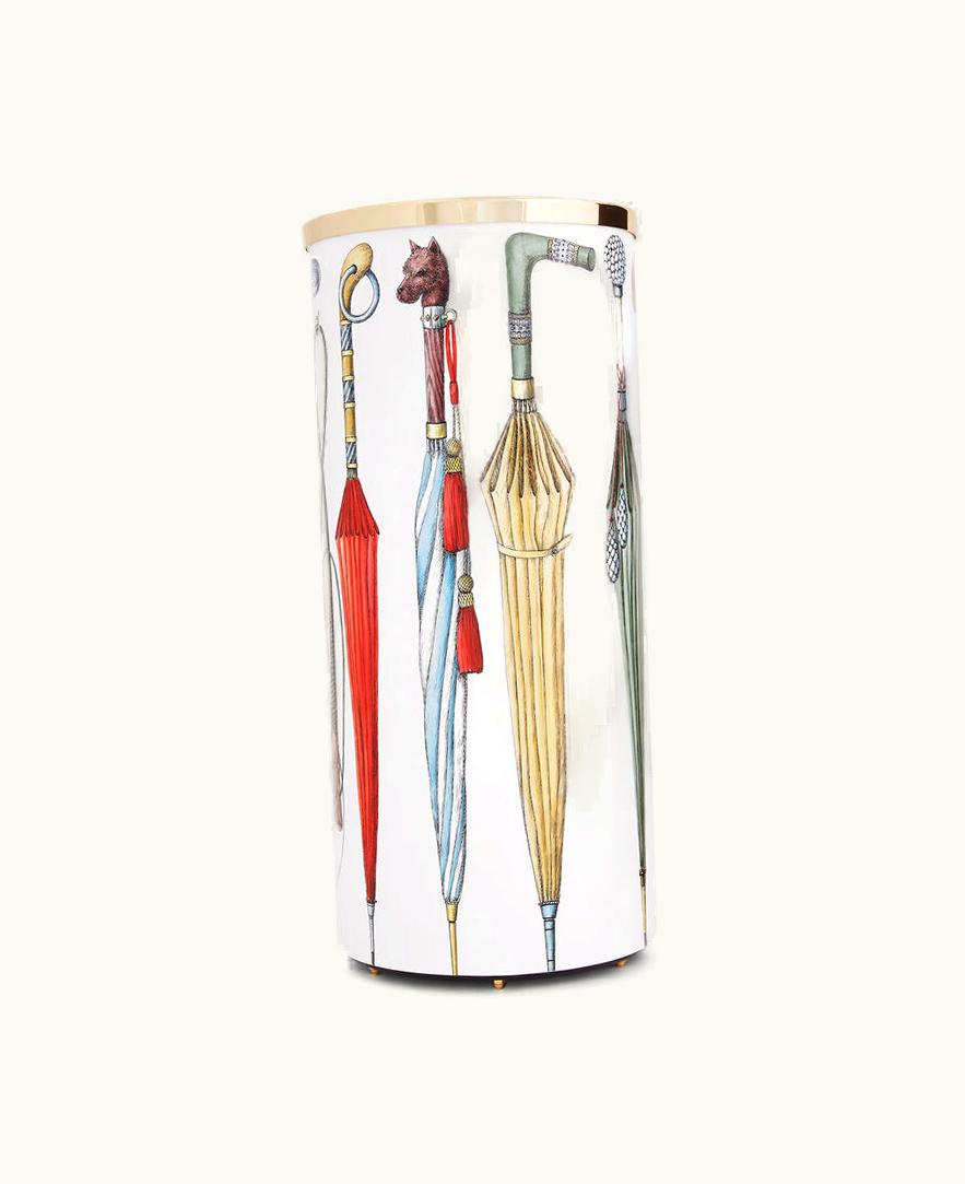 Fornasetti Fornasetti Umbrella Stand Ombrelli E Bastoni In Multicolour C13Y092FOR21BIA