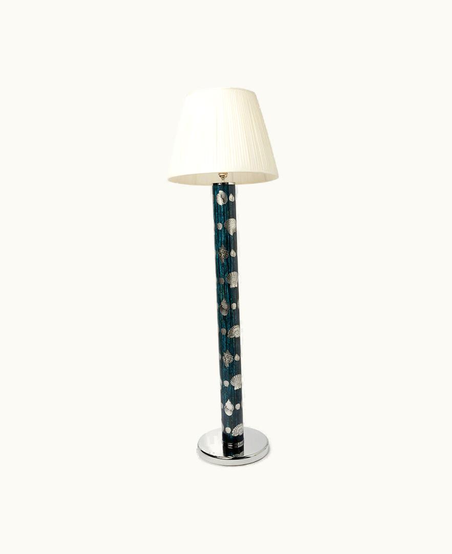 Fornasetti Fornasetti Conical Lampshade In Pleated Fabric In White PAR022FOR23BIA